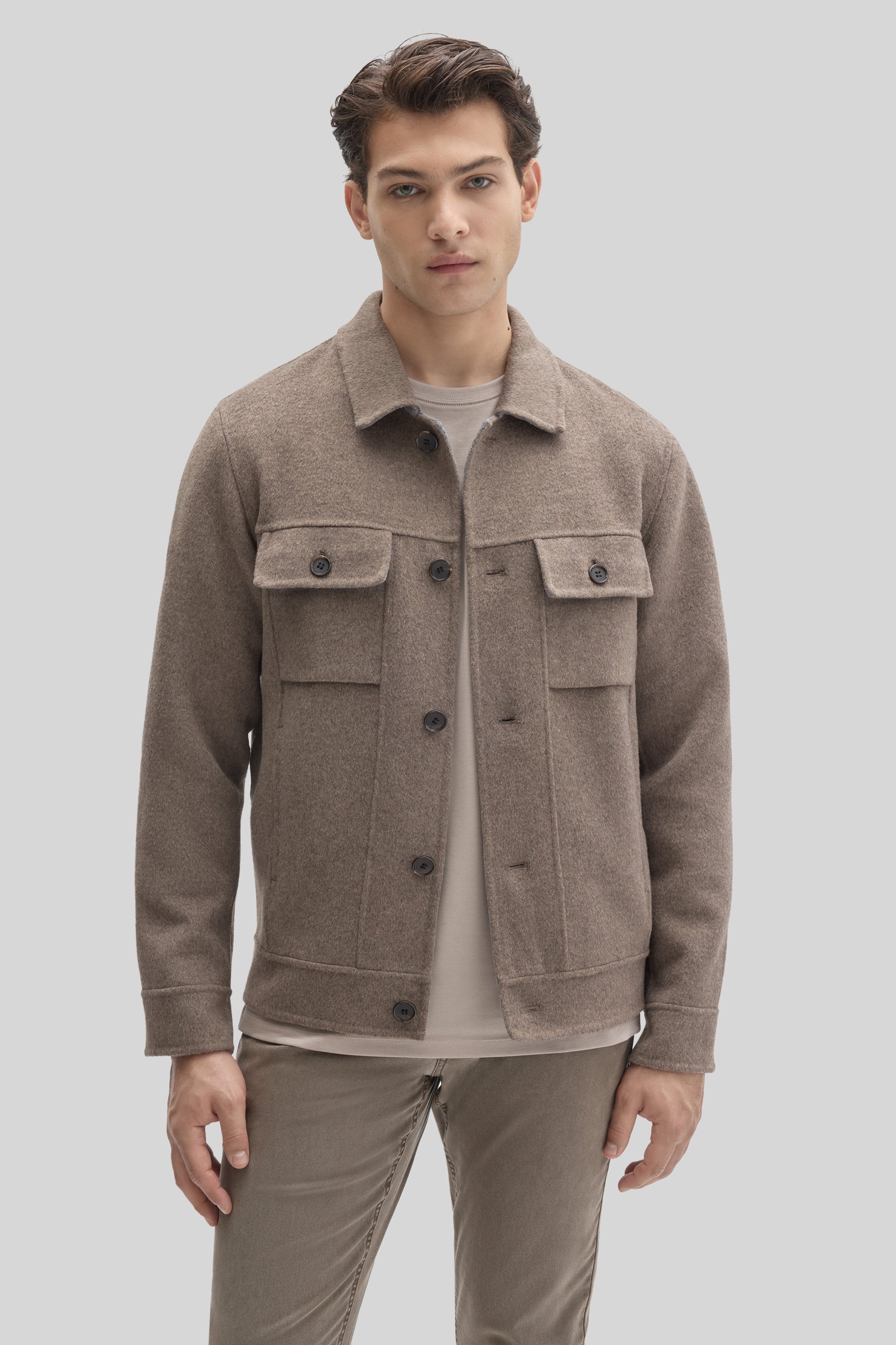 Ortega Buttoned Jacket Sequoia