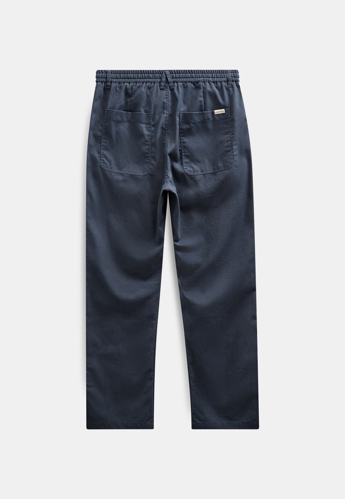 Akjan Cotton-Linen Drawstring Pants Blue Indigo