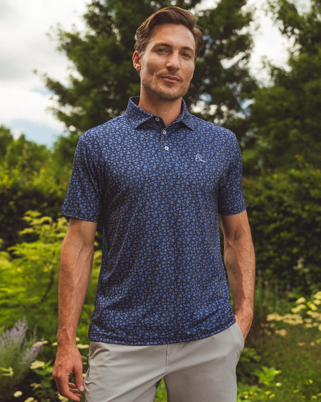 The Camellia Polo Fleet Navy/Oxford Blue