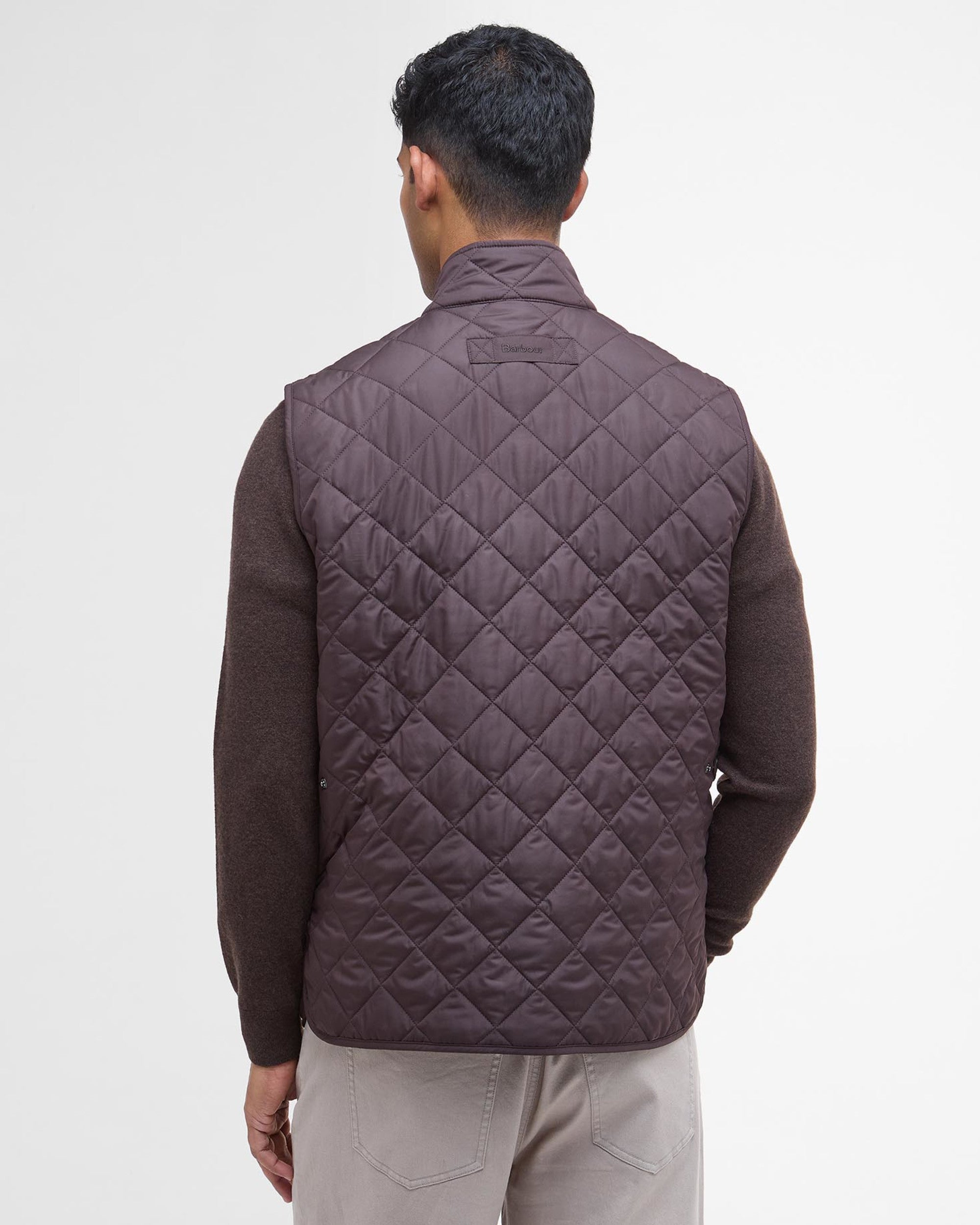 New Lowerdale Quilted Gilet Black Oak