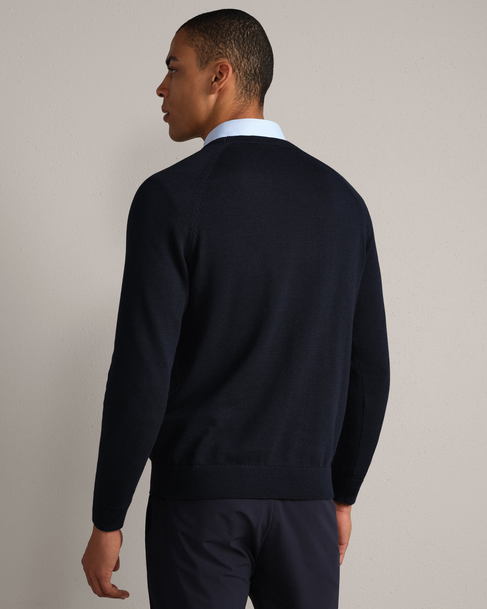 Commuter Crew Neck Sweater True Navy