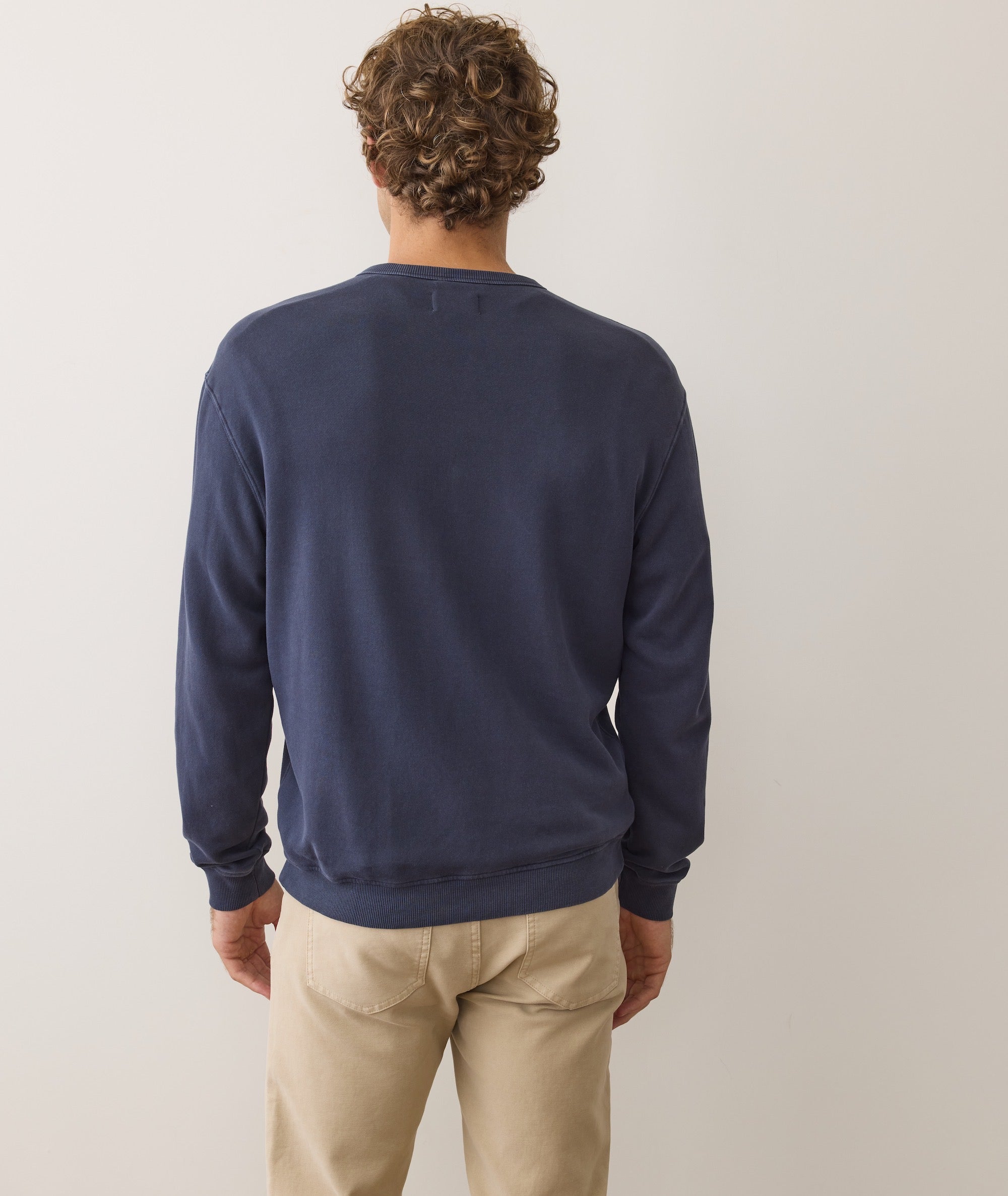 Relaxed Cloud 9 Fleece Crewneck Mood Indigo