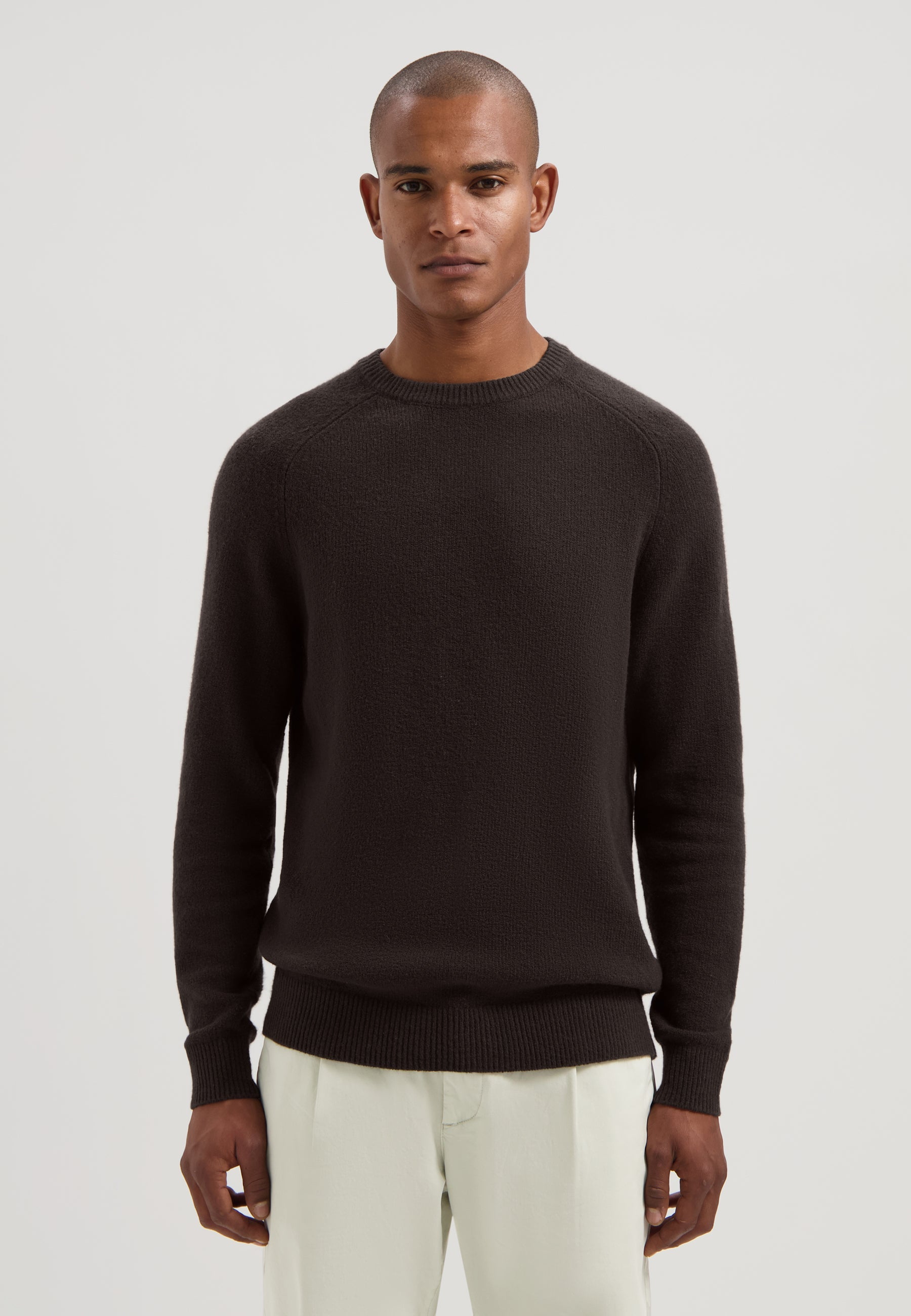 Yvain Crewneck Dark Brown