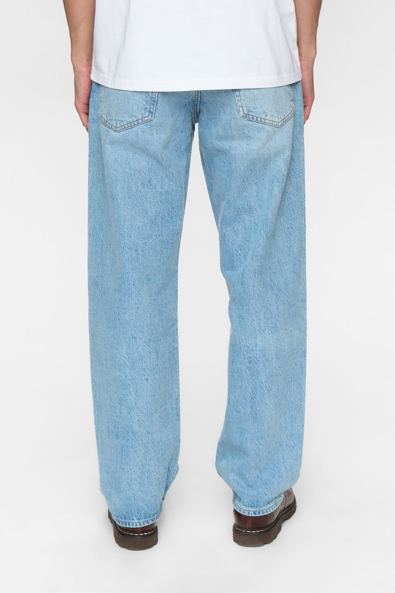 Akjonas Wide Leg Jeans Light Sea Blue
