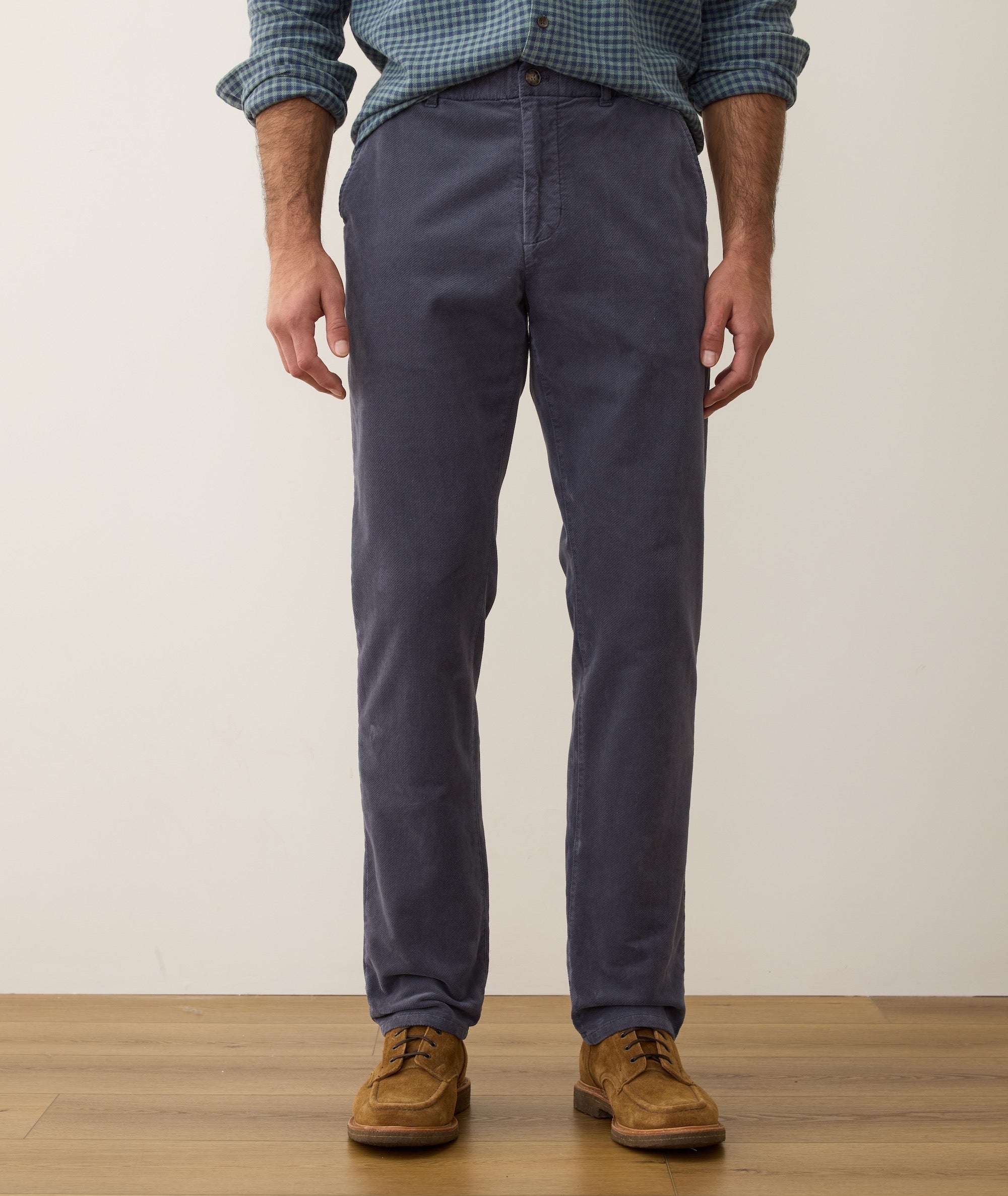 Saturday Slim Straight Moleskin Chino Mood Indigo