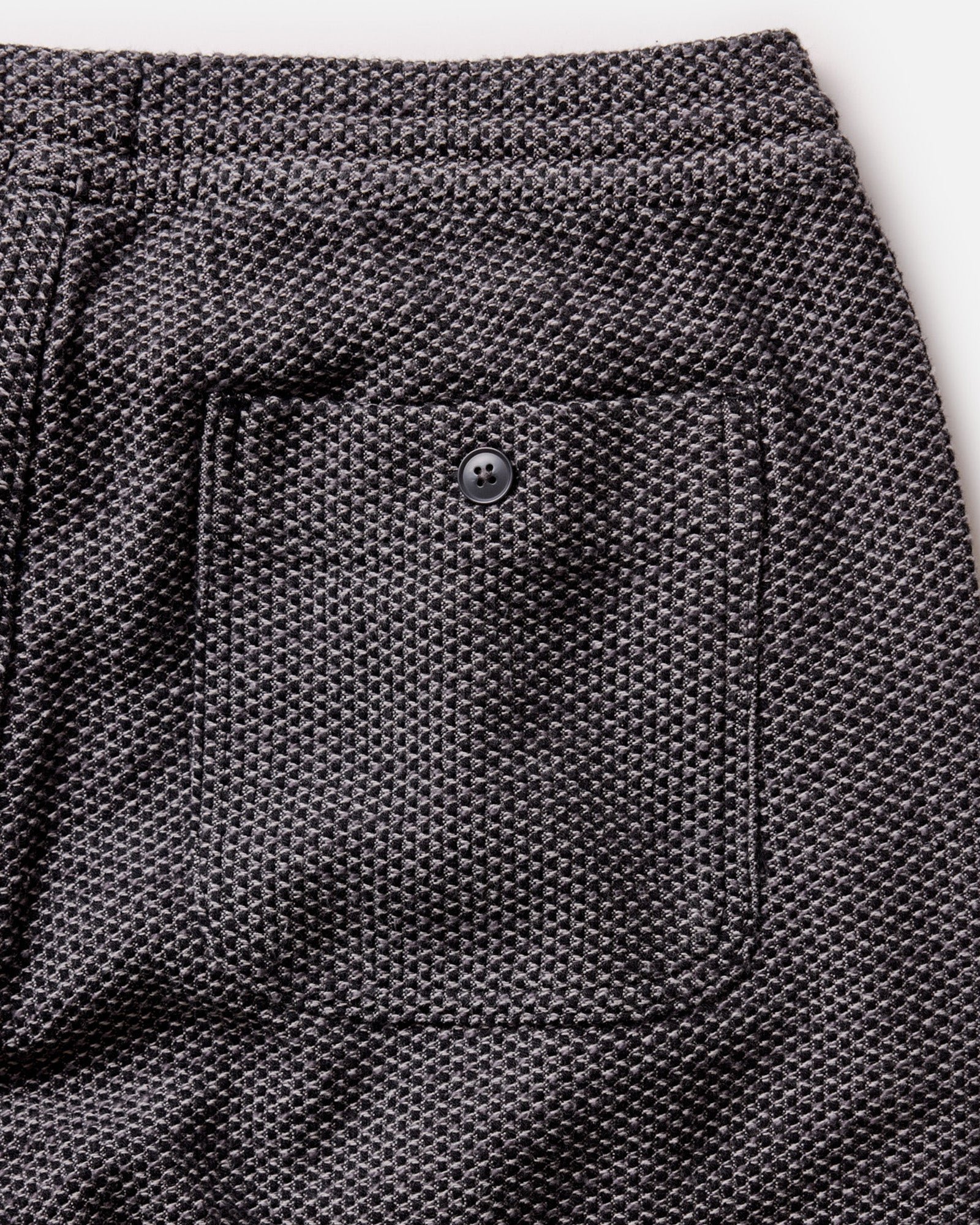 The Apres Pant in Sashiko Coal