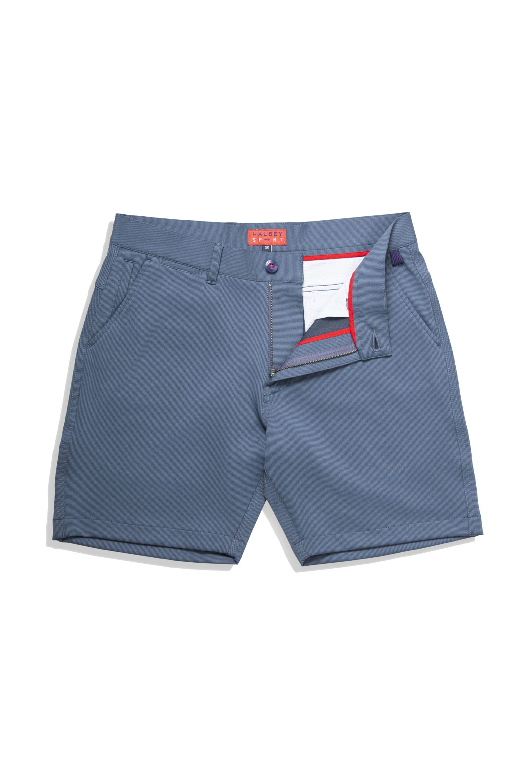 Breakwater Stripe Sport Short - 7" Admiral Blue