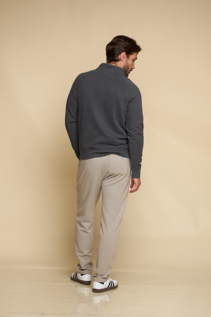 Maverick Qtr Zip Smoke