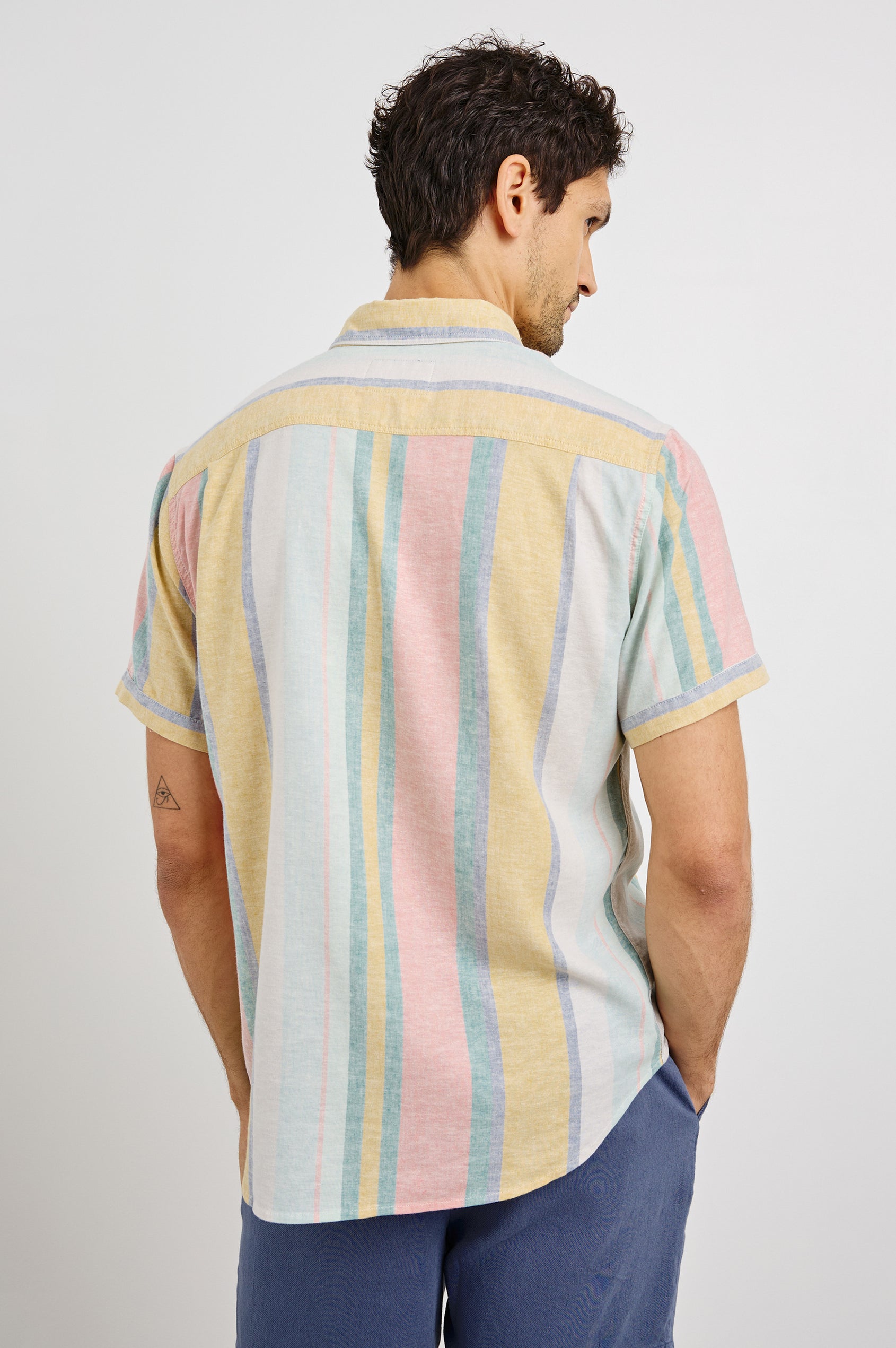 Carson Shirt Portofino Stripe