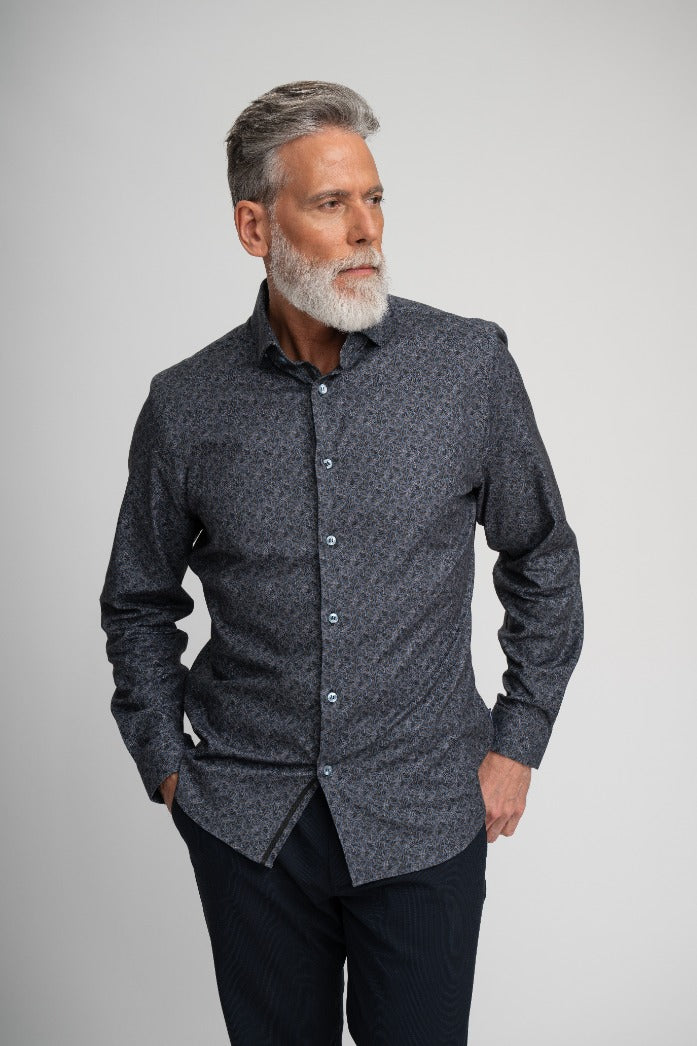 Twill Shirt Medium Blue