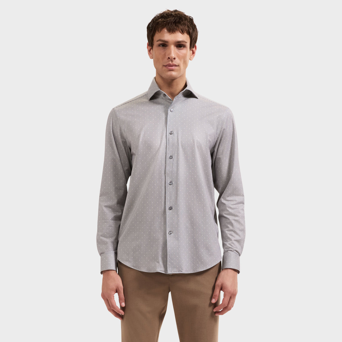 OOOHCotton Devon Long Sleeve Shirt Sand