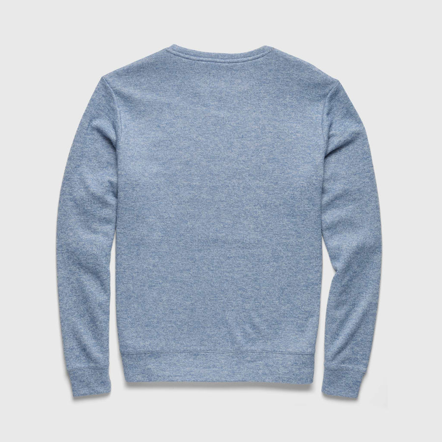 Butch Cashmist Fleece Crewneck Slate Blue Heather