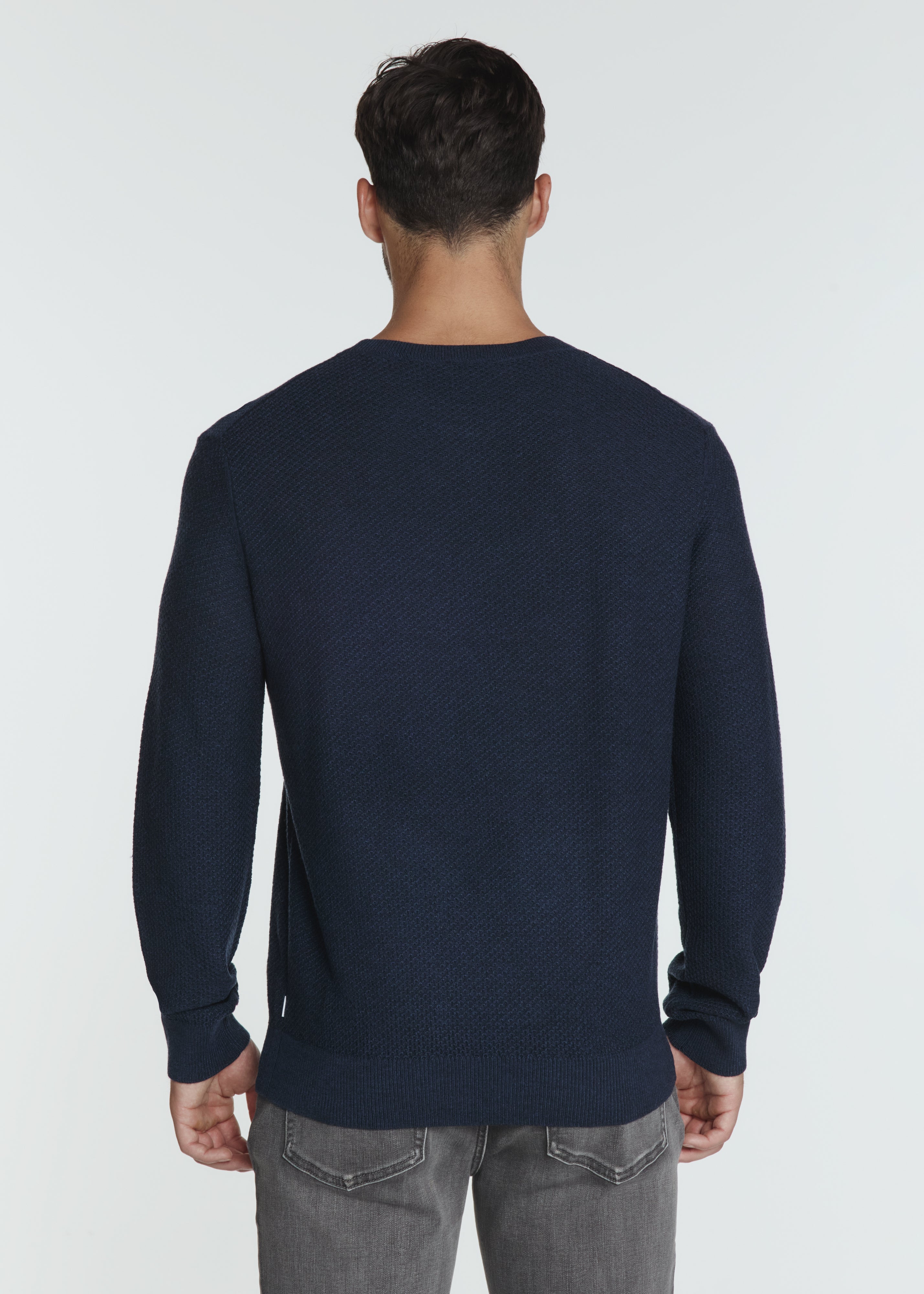Brentwood Knit Crewneck Sweater Navy