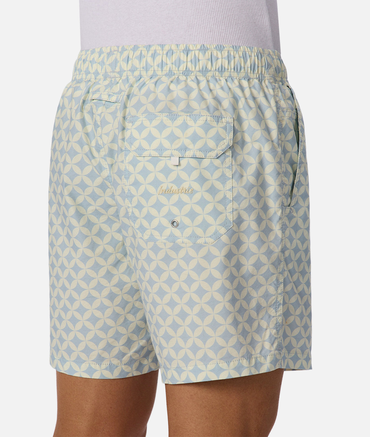 The Caletta Swim Short Blue/Vanilla