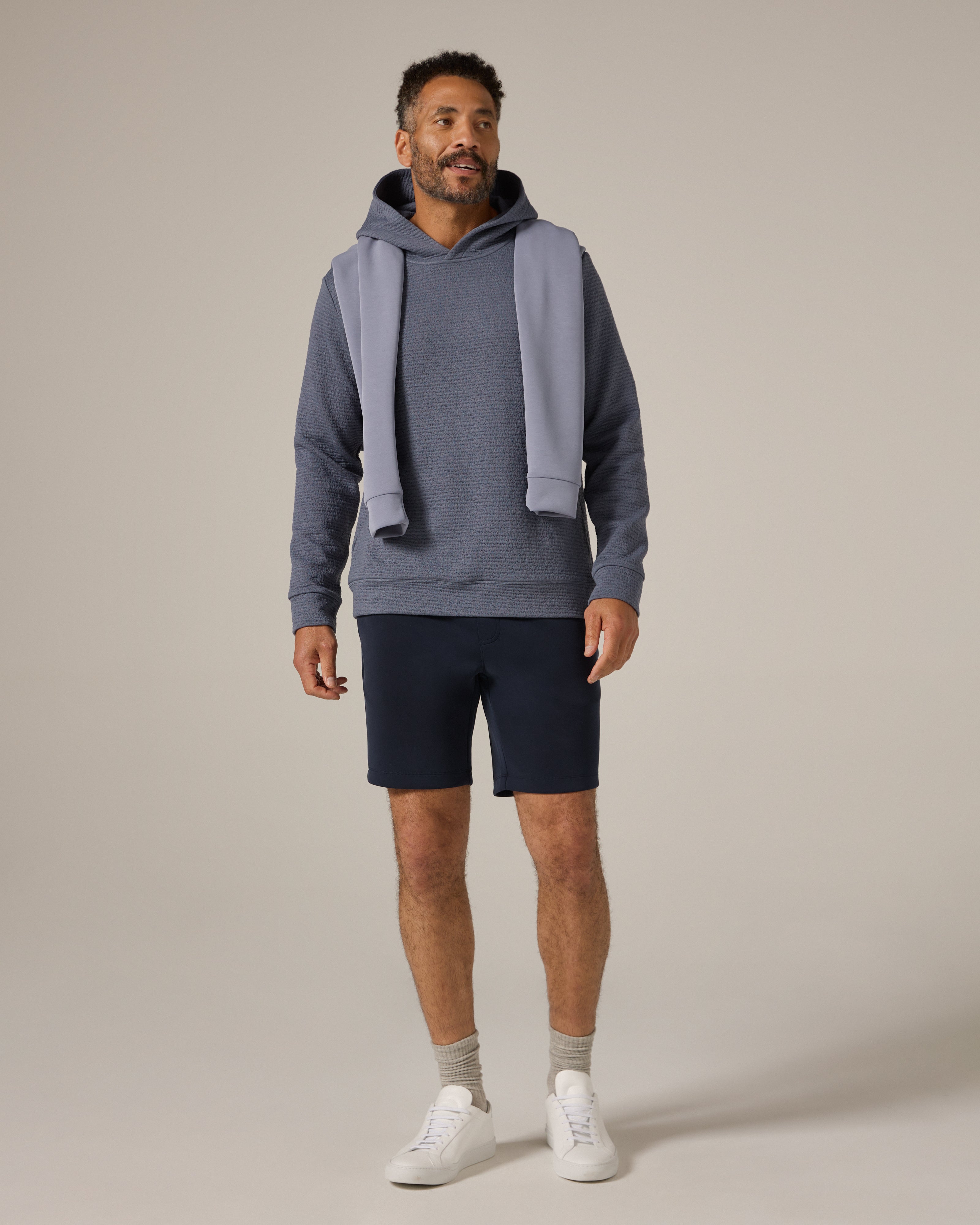 Elevate Hoodie Dusty Blue