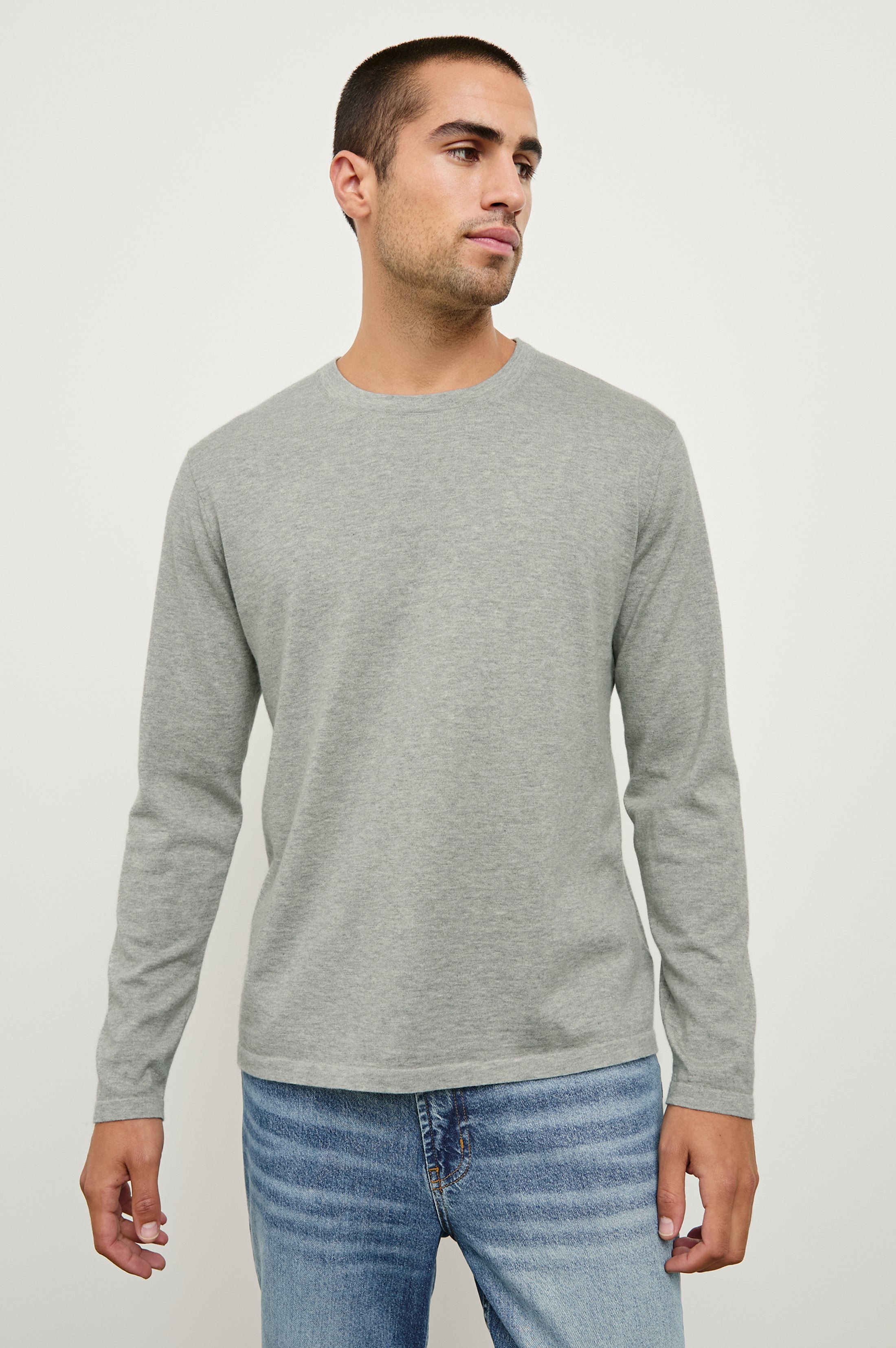 Quentin Shirt Heather Grey