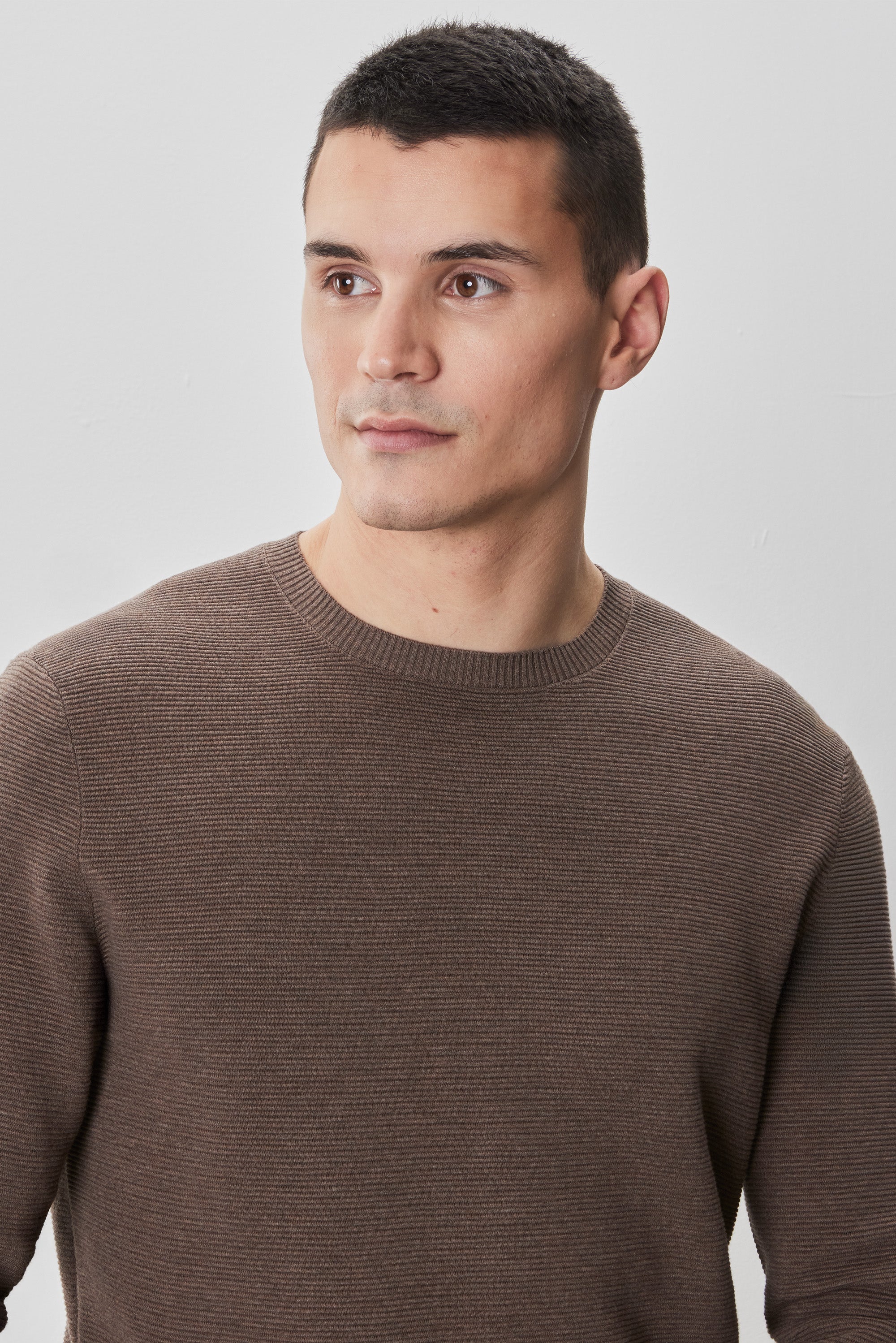 Enrique Crewneck Sweater Brown