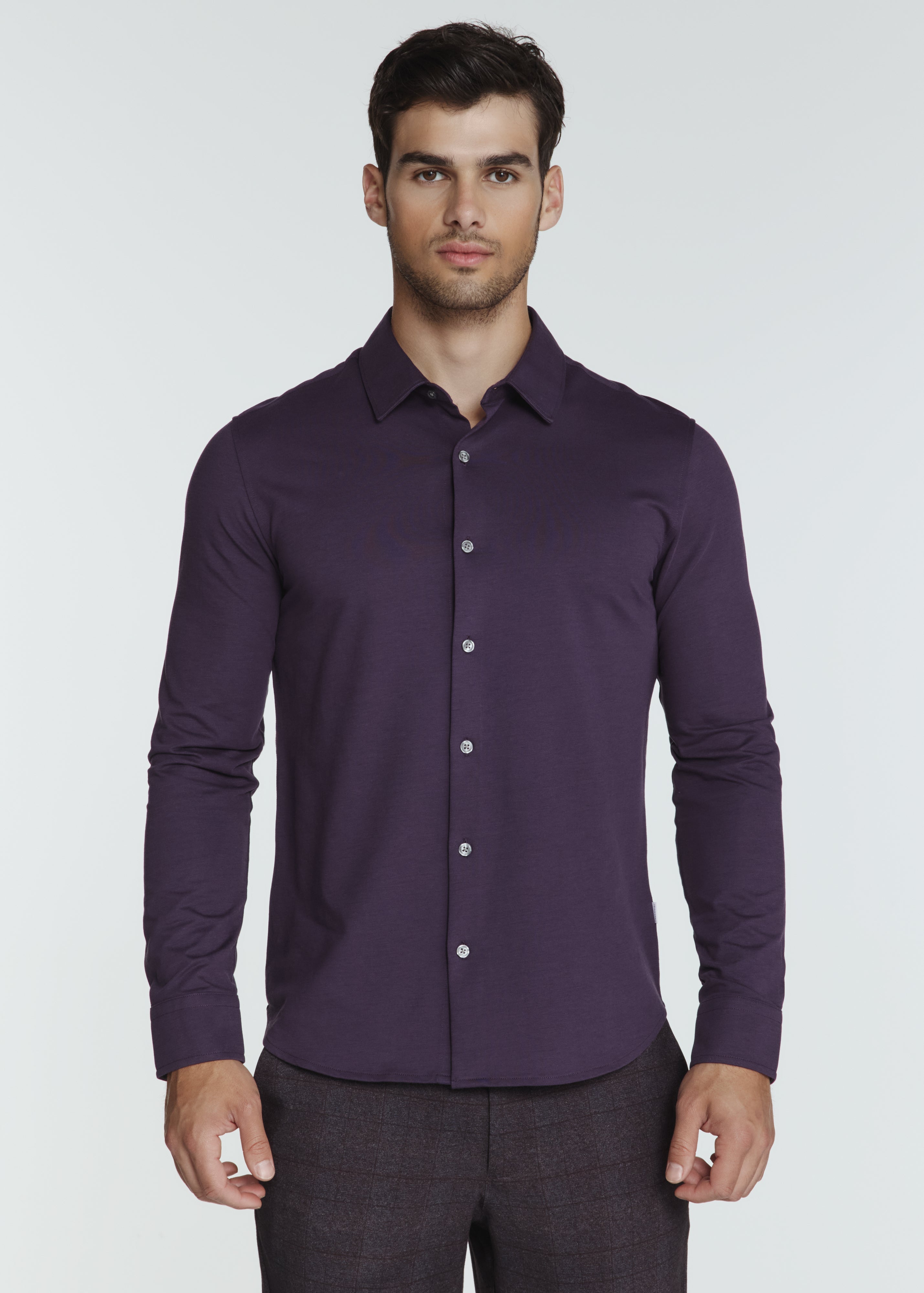 Formline Long Sleeve Shirt Plum