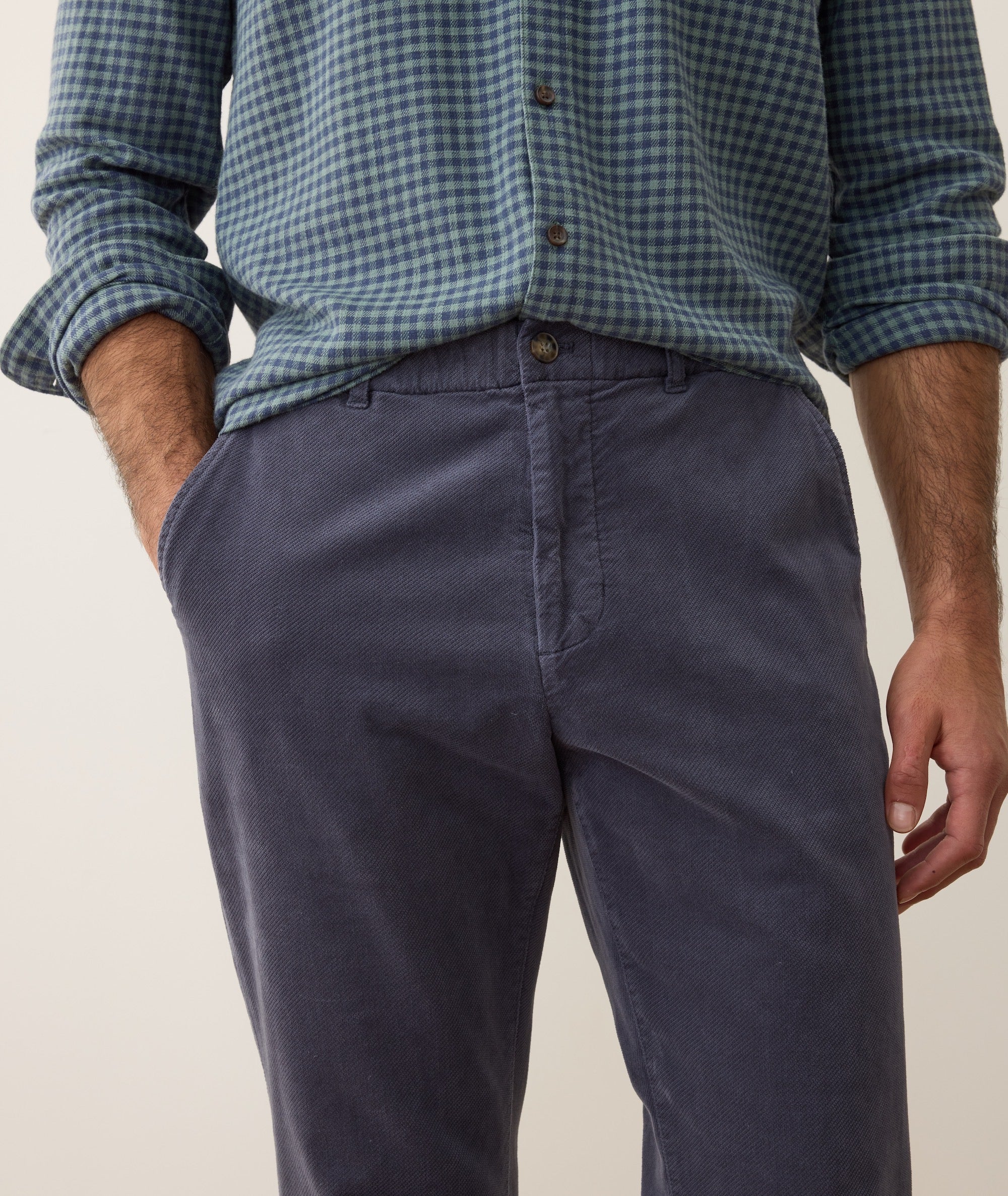 Saturday Slim Straight Moleskin Chino Mood Indigo