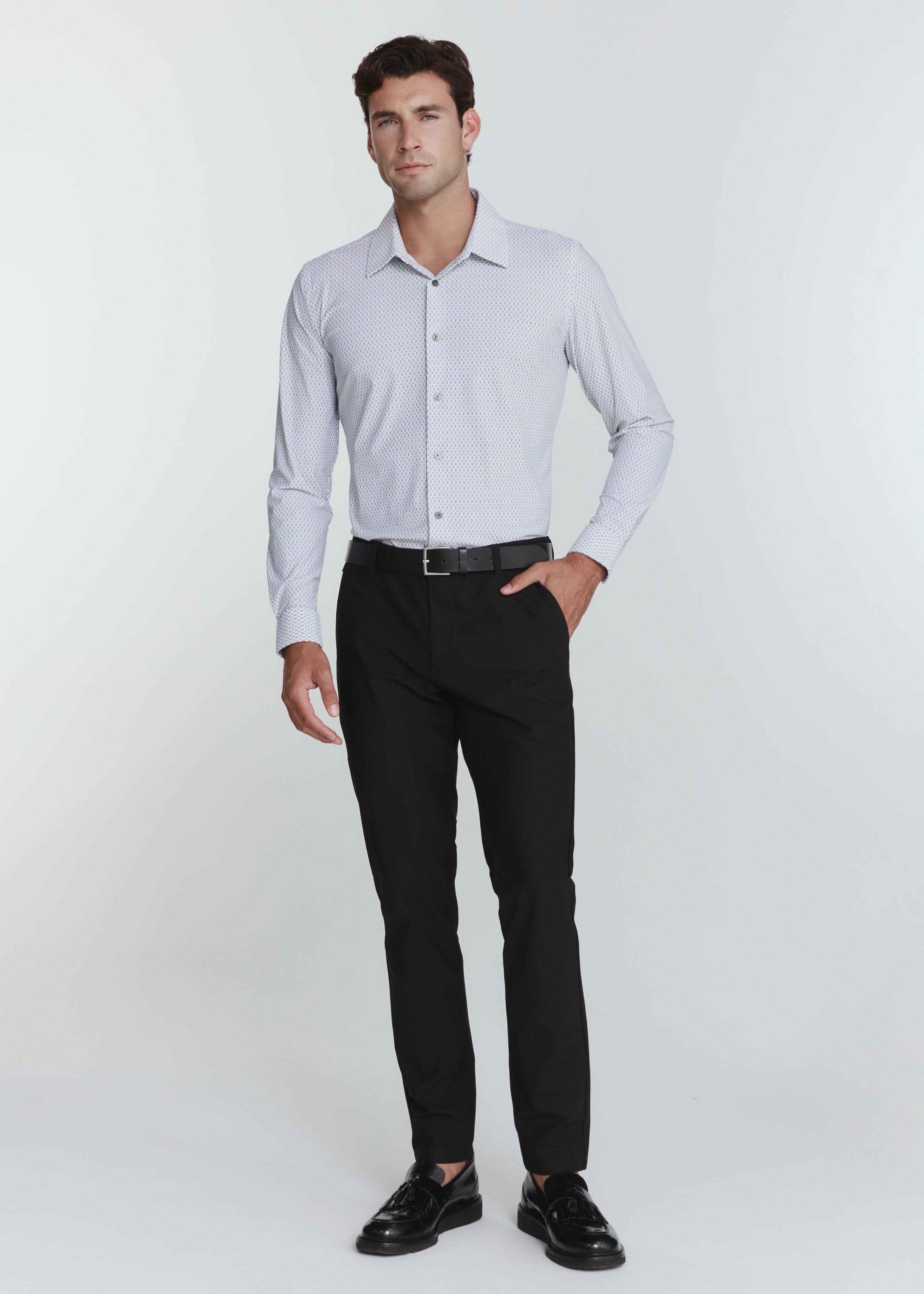Interlock Long Sleeve Shirt Black
