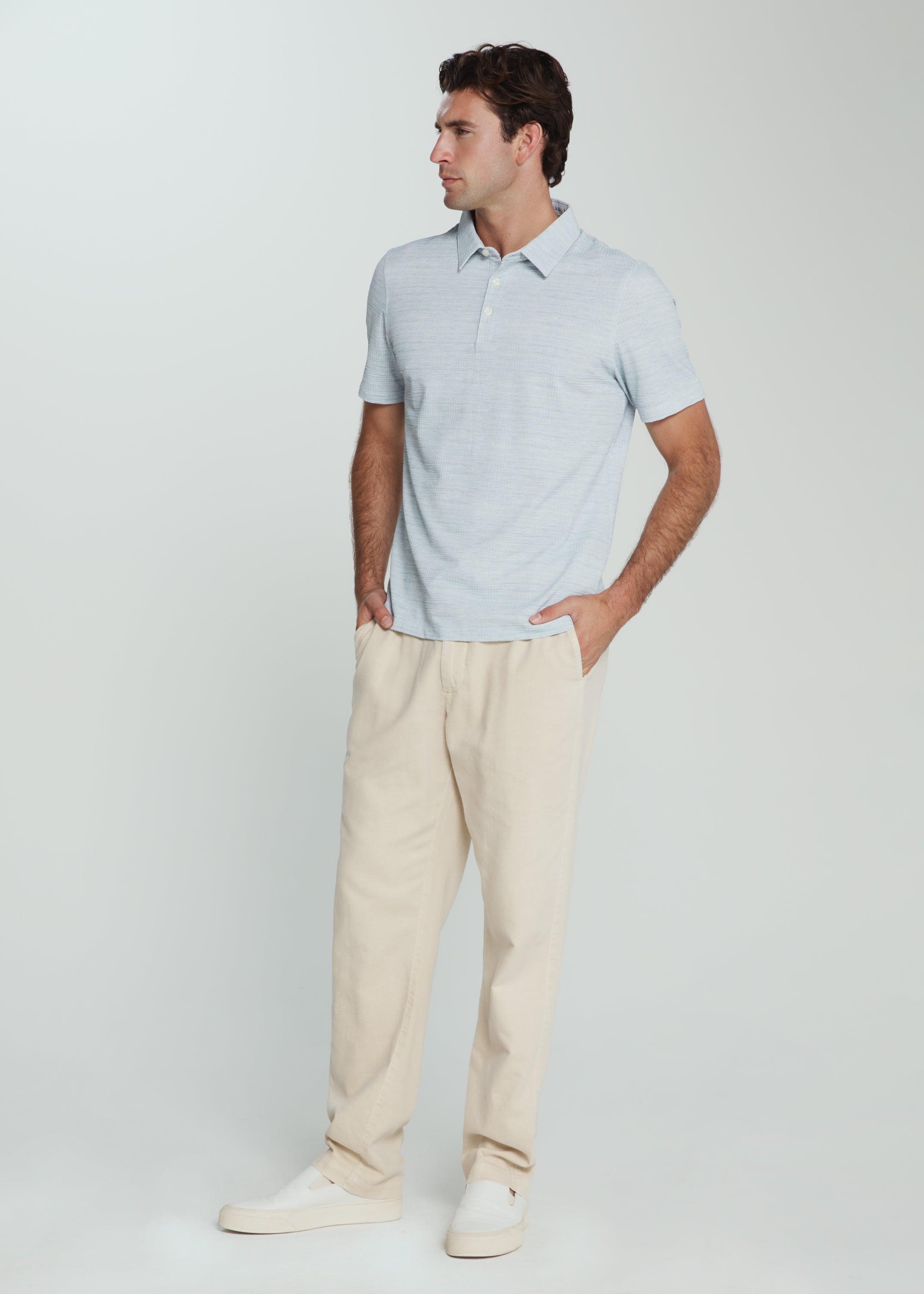 Alden Polo Mist Blue