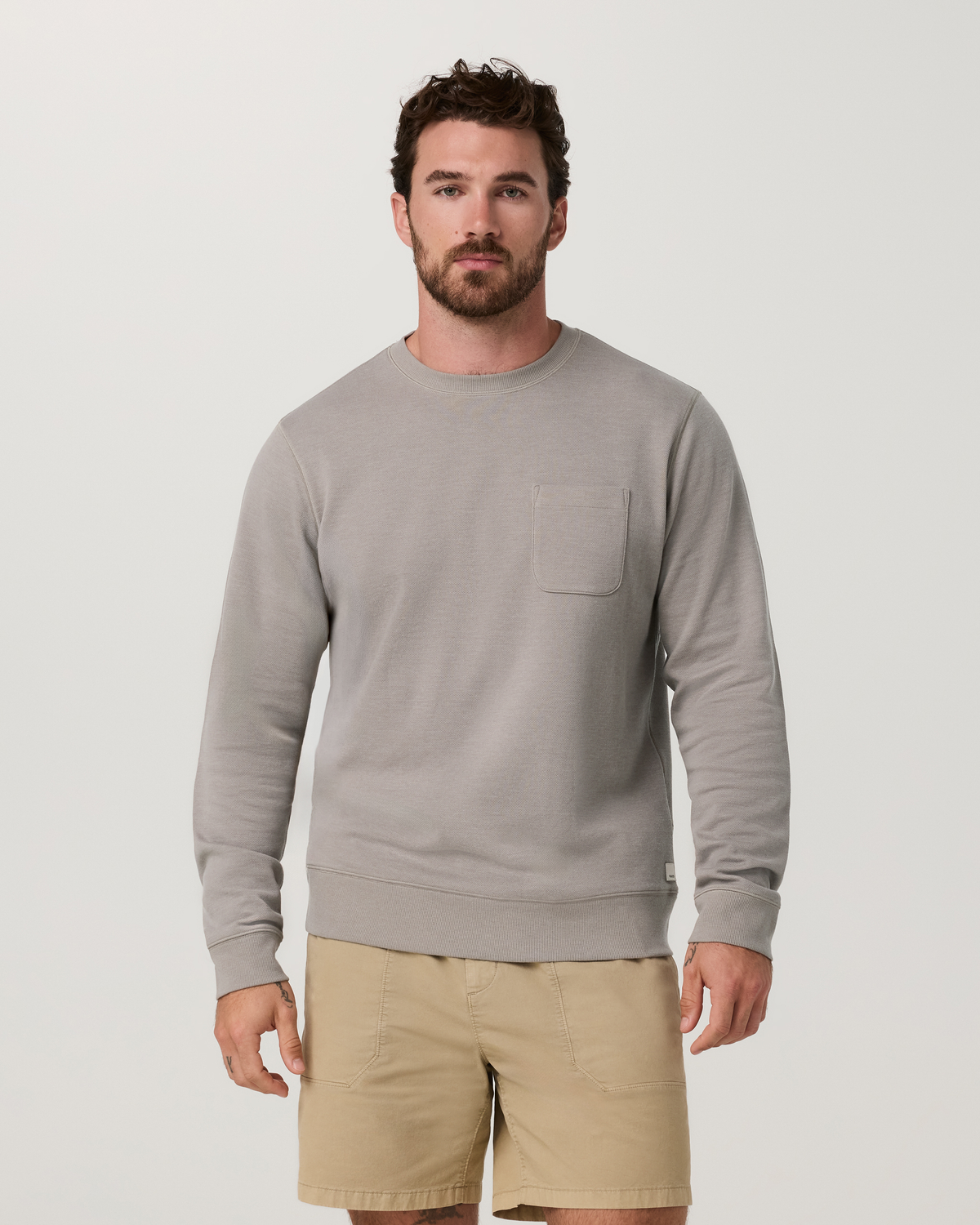 Jeffreys Crew 2.0 Mocha Heather