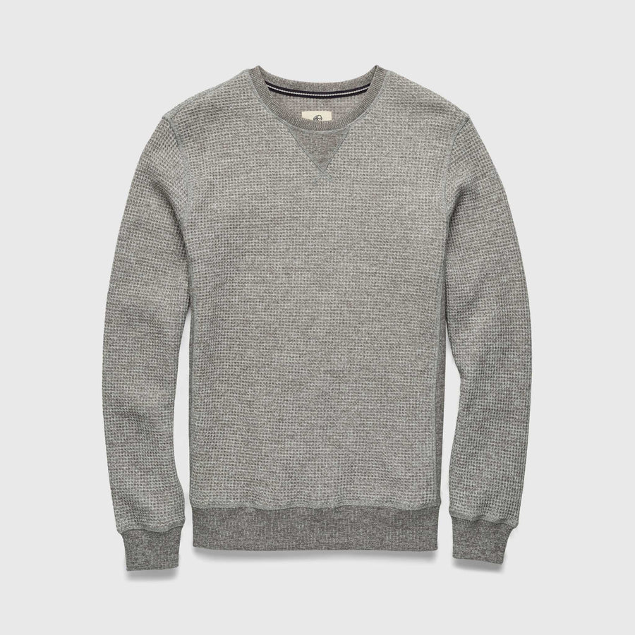 Butch Waffle Crewneck Heather Grey