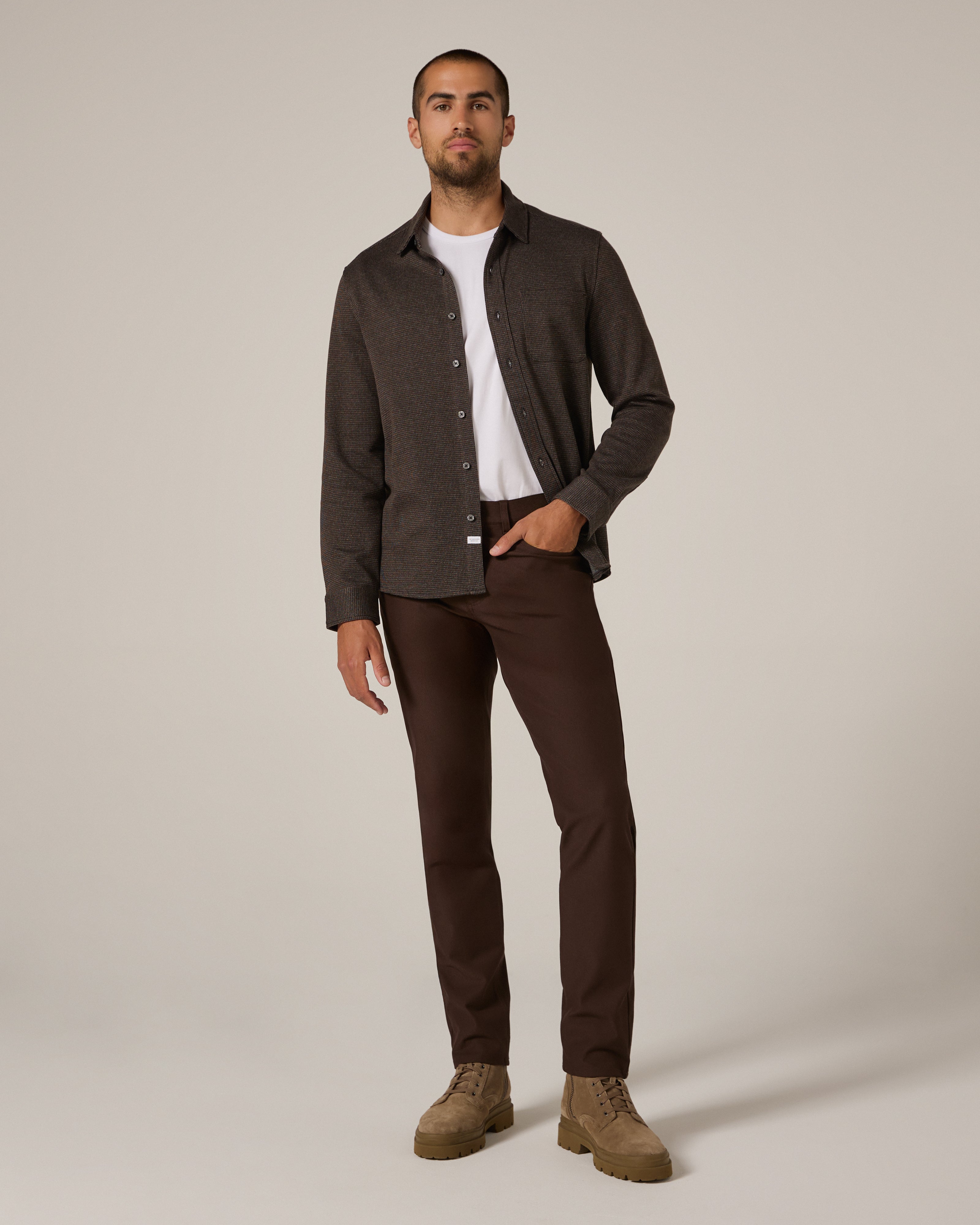 Baron 5 Pocket Pant Walnut