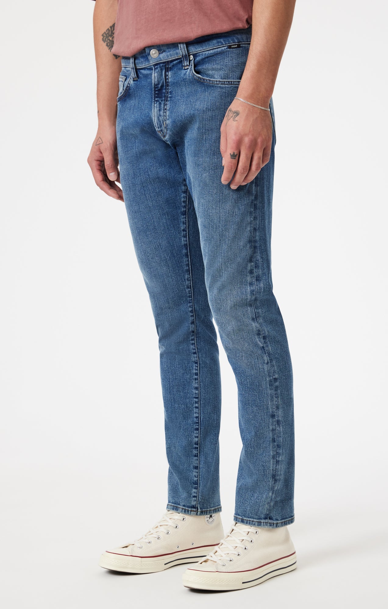 Marcus Selvedge Slim Straight Jean Light Brushed