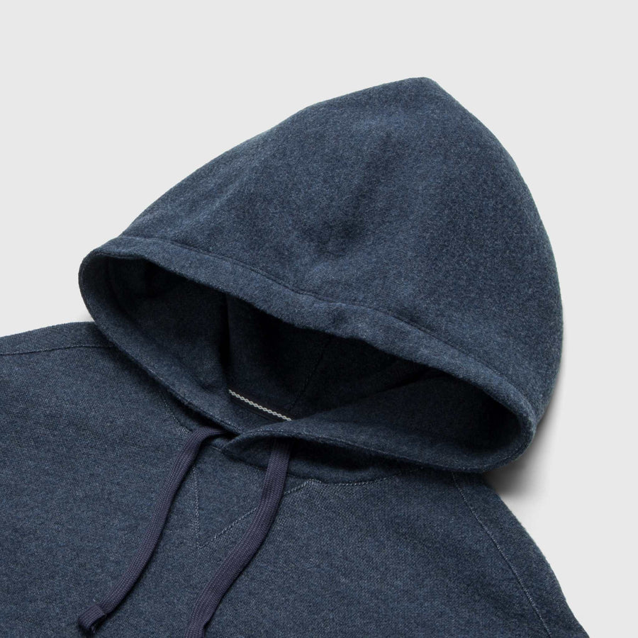 Justin Cashmist Soft Sweater Fleece Hoodie Navy Heather