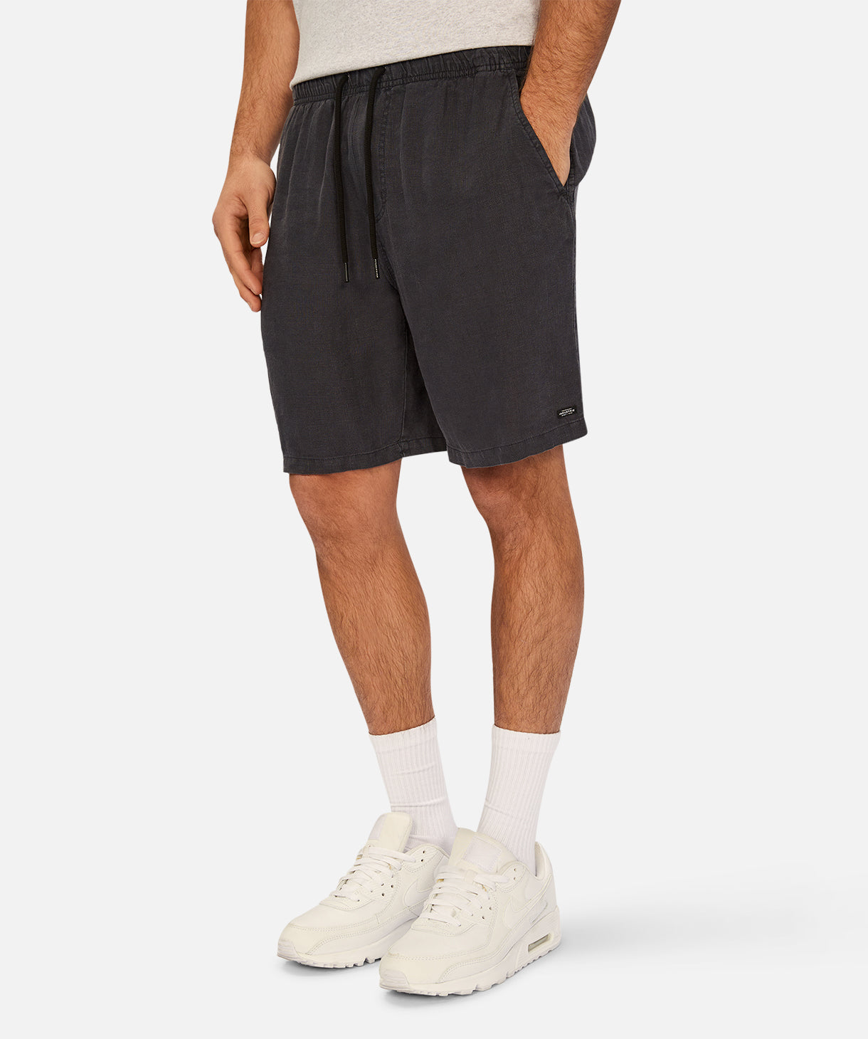 The Mariana Linen Short Dark Navy