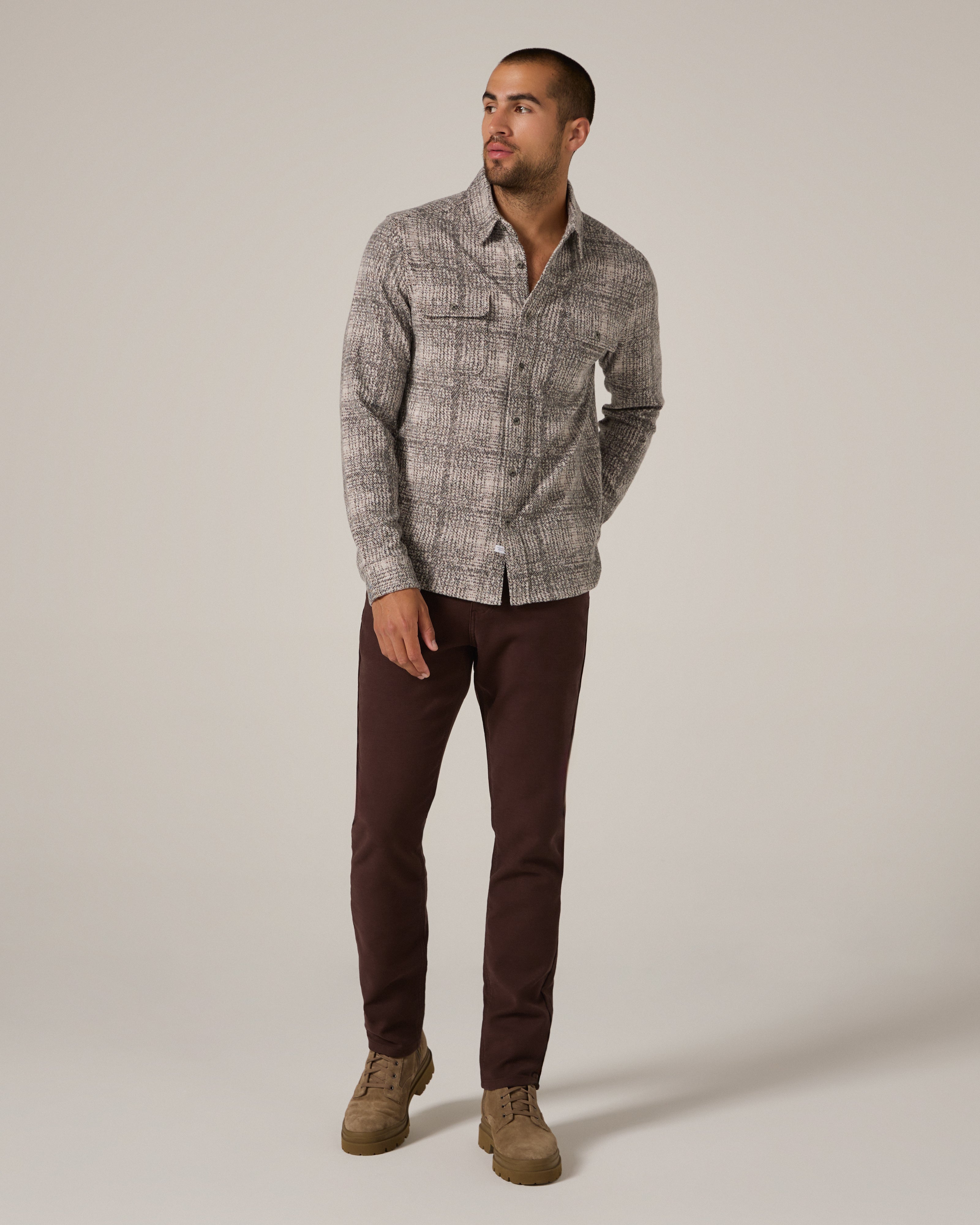 Generation 5-Pocket Pant Bordeaux
