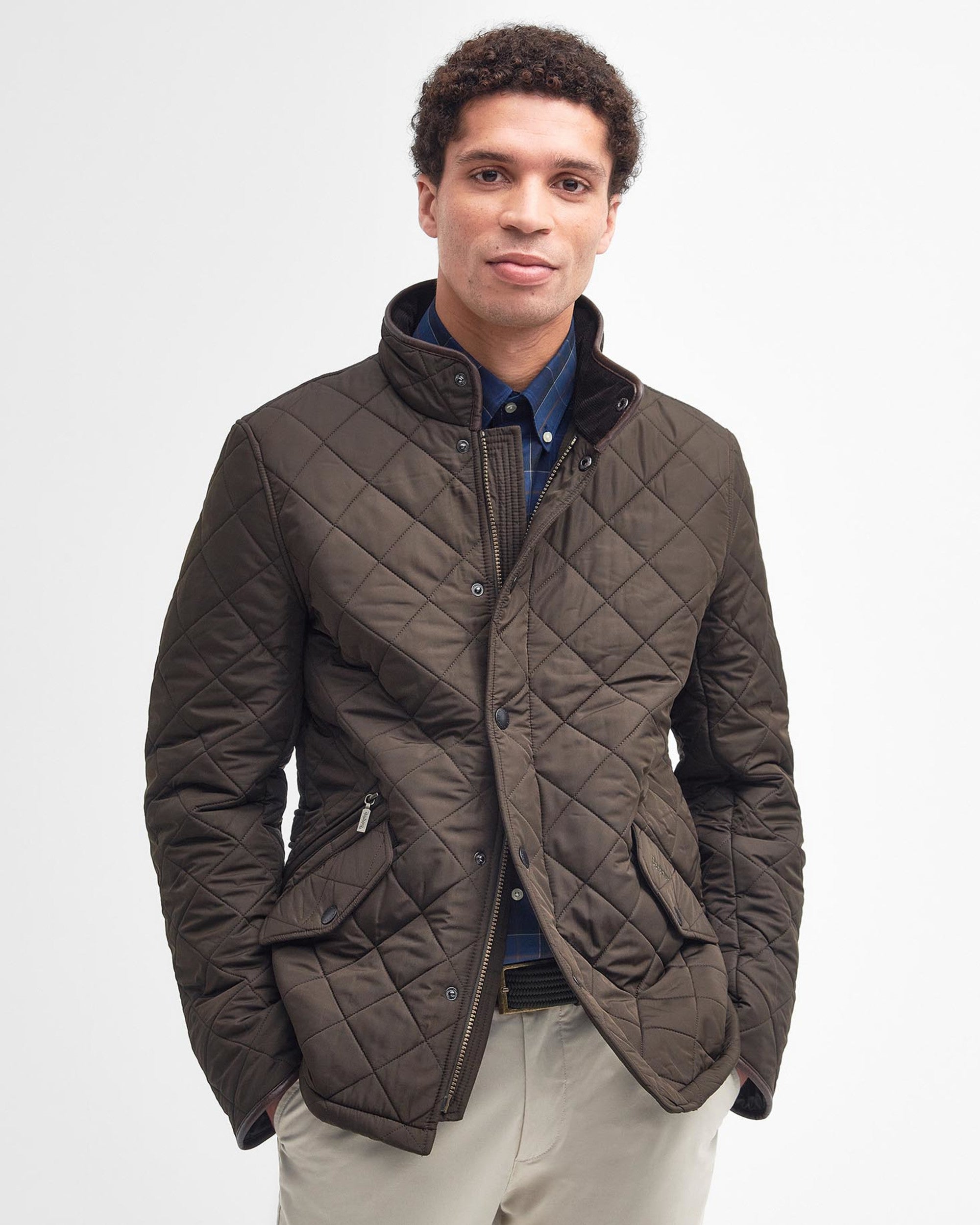 Powell Quilted Jacket Olive