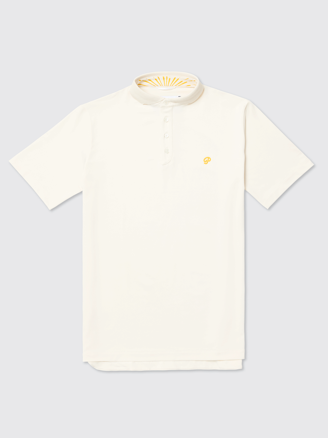 Public Athlete Solid Polo Cream