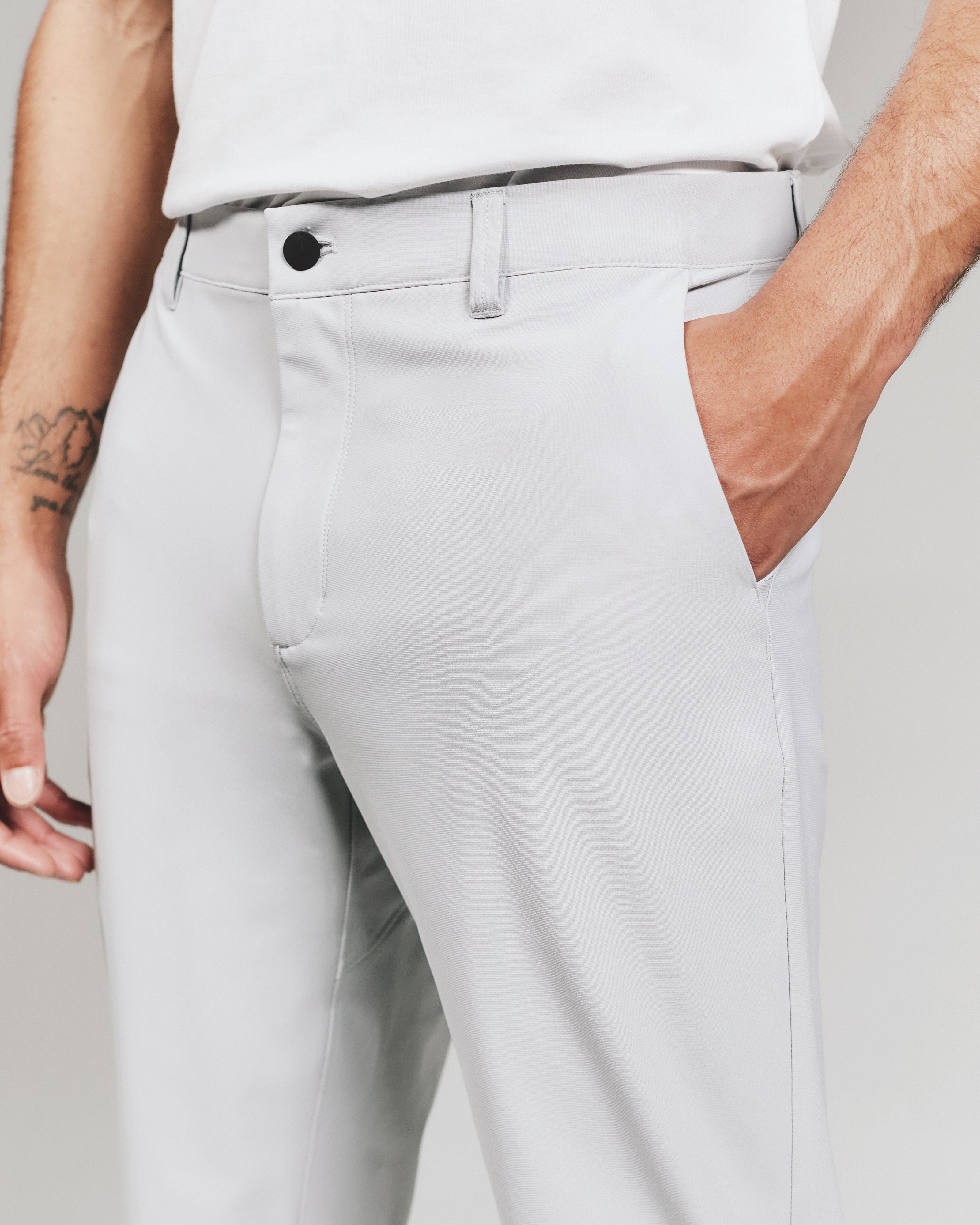 Infinity Athletic Fit Chino Pant Fog