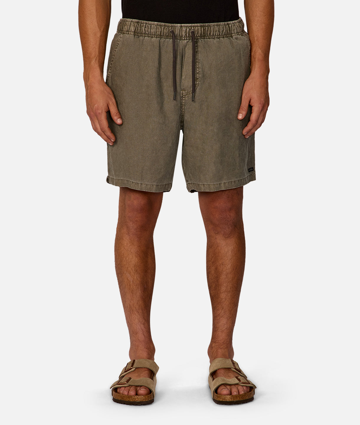 The Mariana Linen Short Shamrock