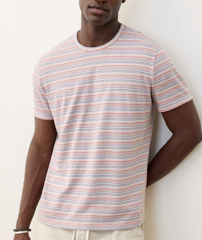 Signature Jacquard Crew Tee Multi