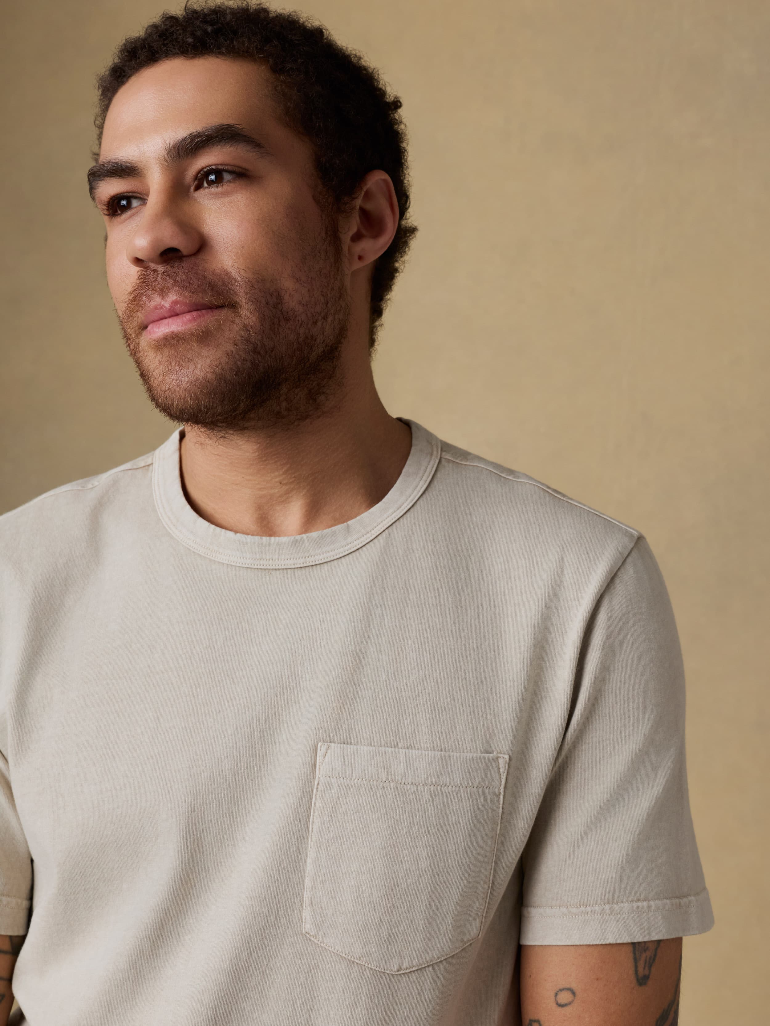 Recycled Cotton Tee Sand Point