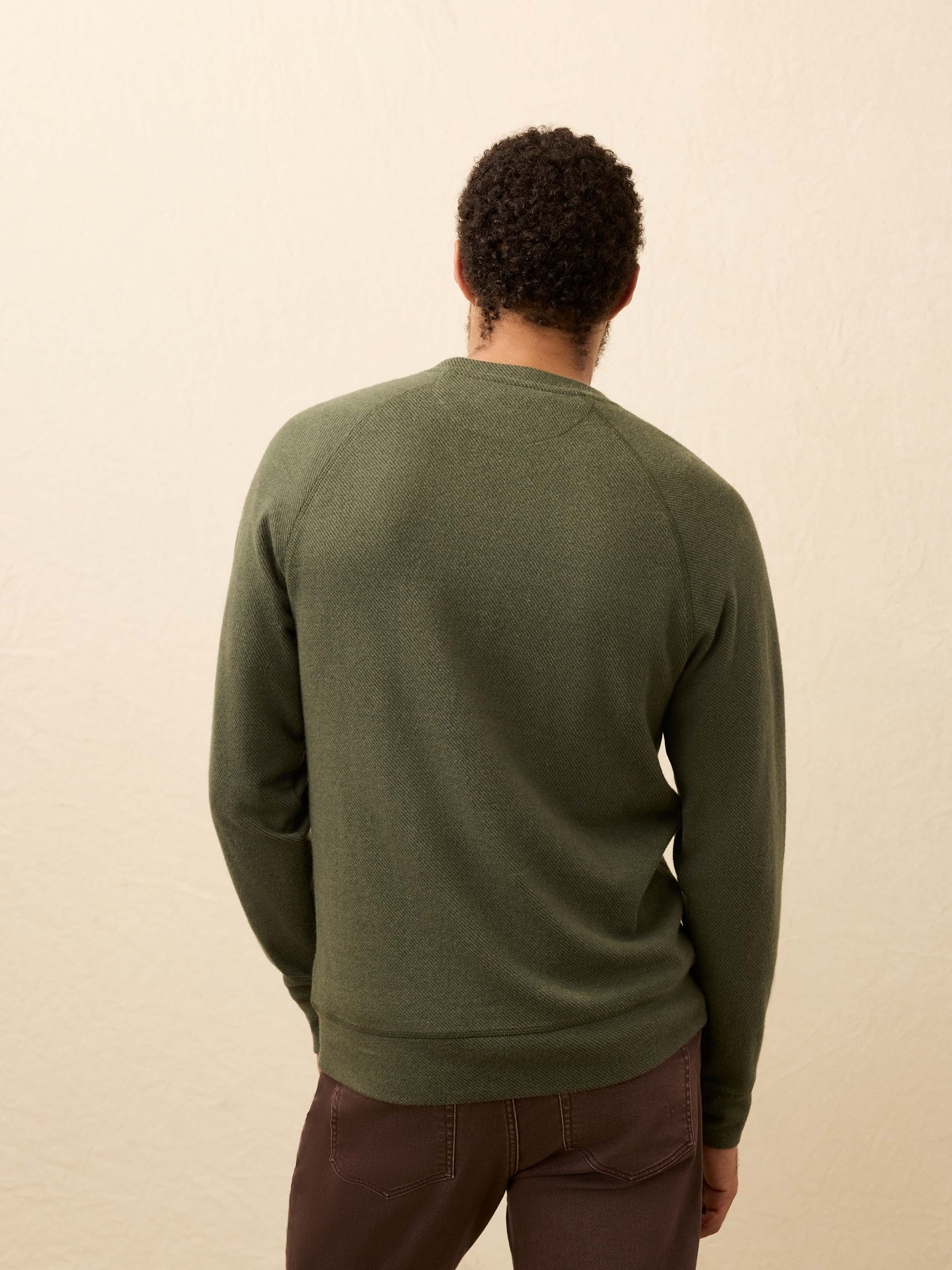 Legend Sweater Crew II Evergreen Twill