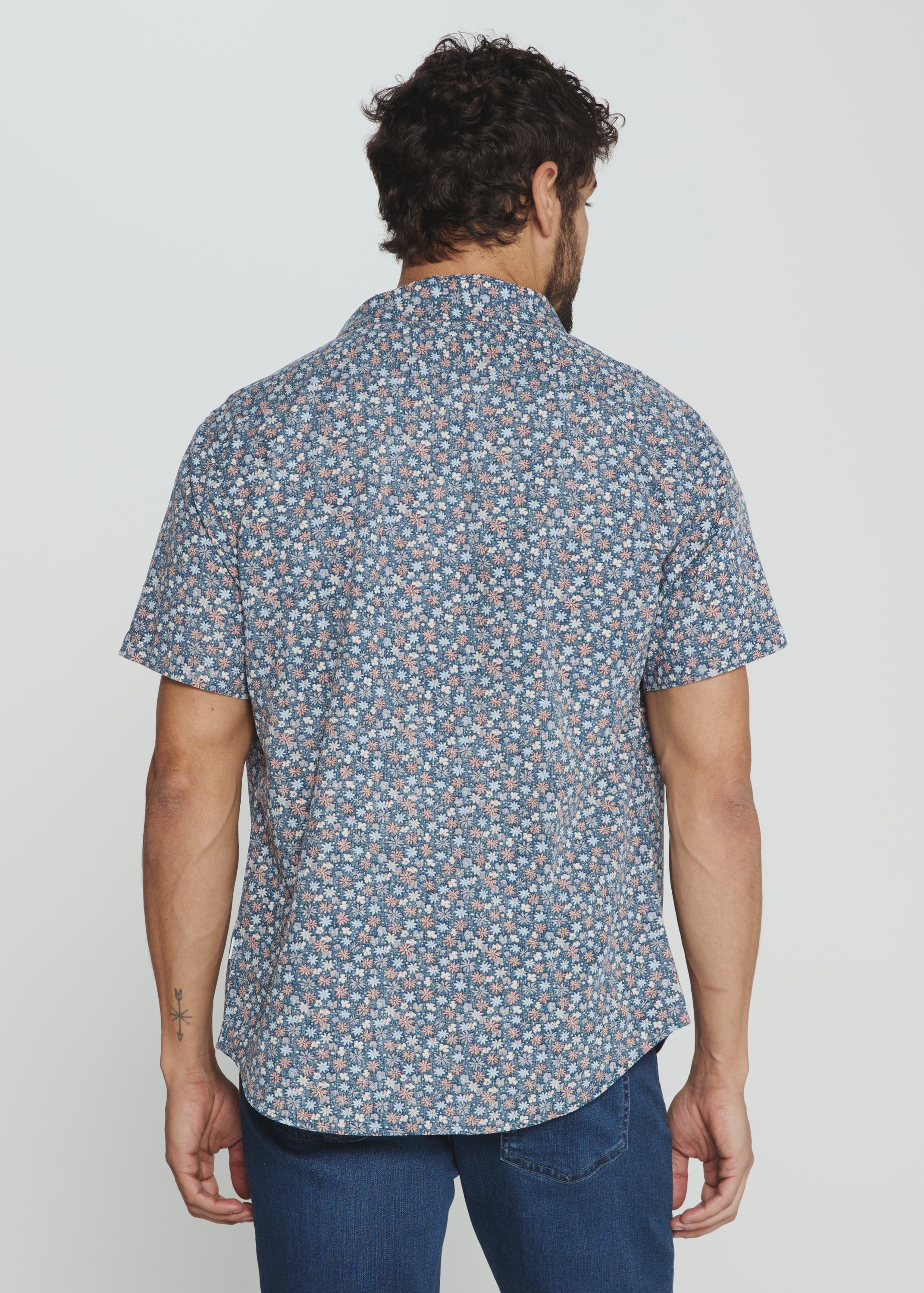 Mulberry Short Sleeve Shirt Navy