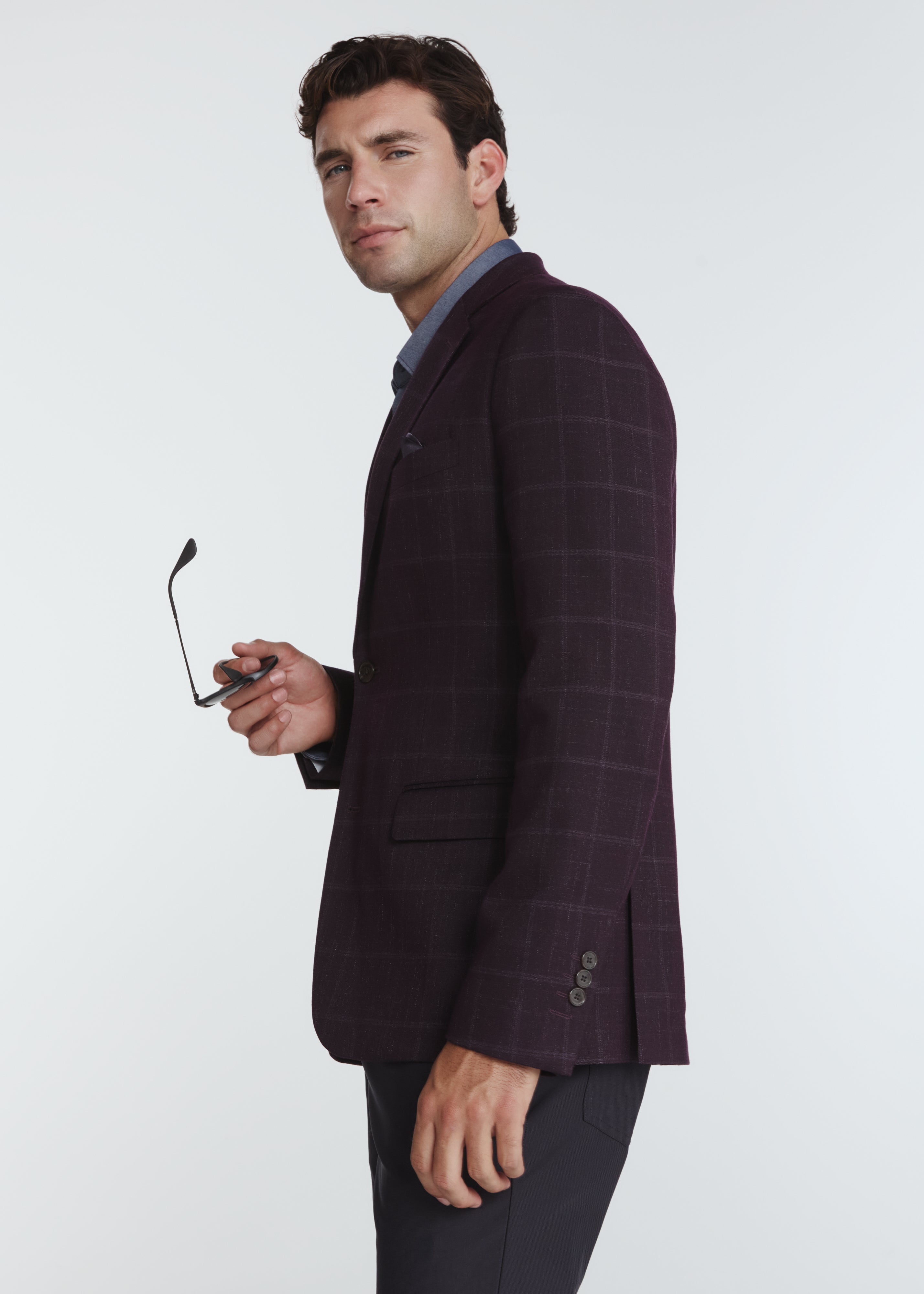 Northcott Blazer Eggplant