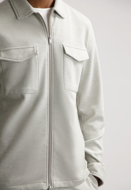 Pike Overshirt Ghost Grey