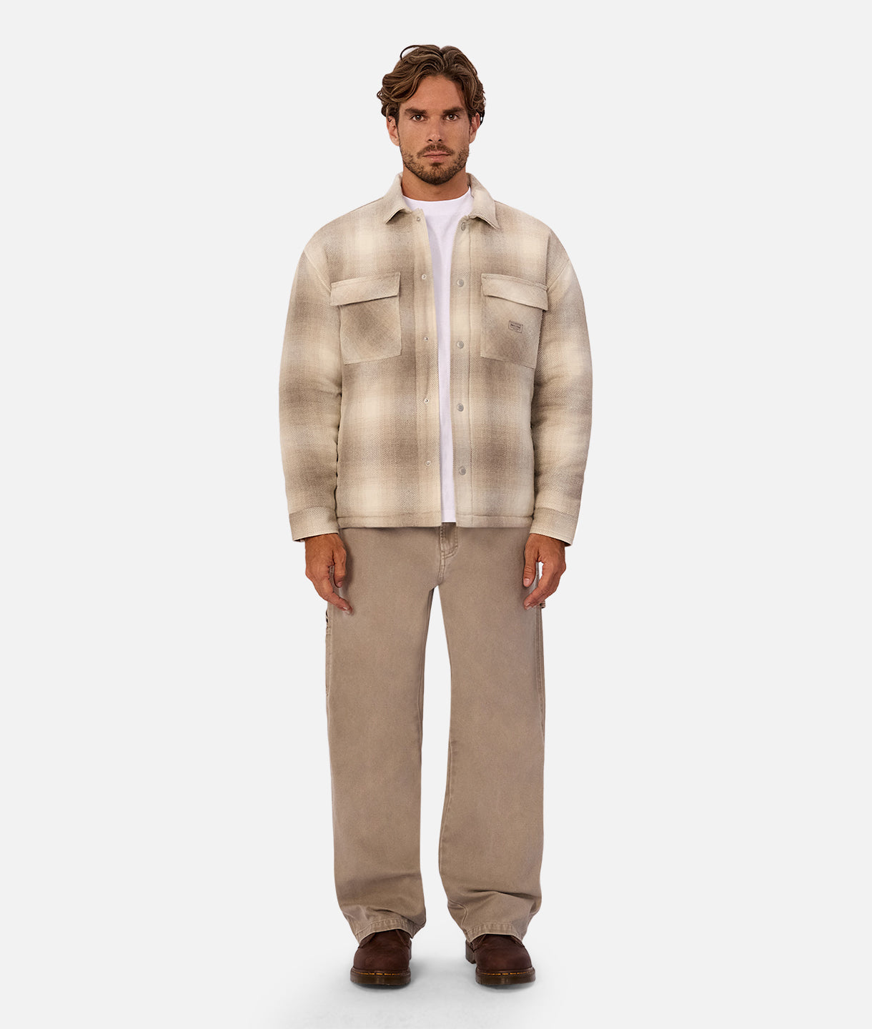 The Highland Jacket Taupe Combo