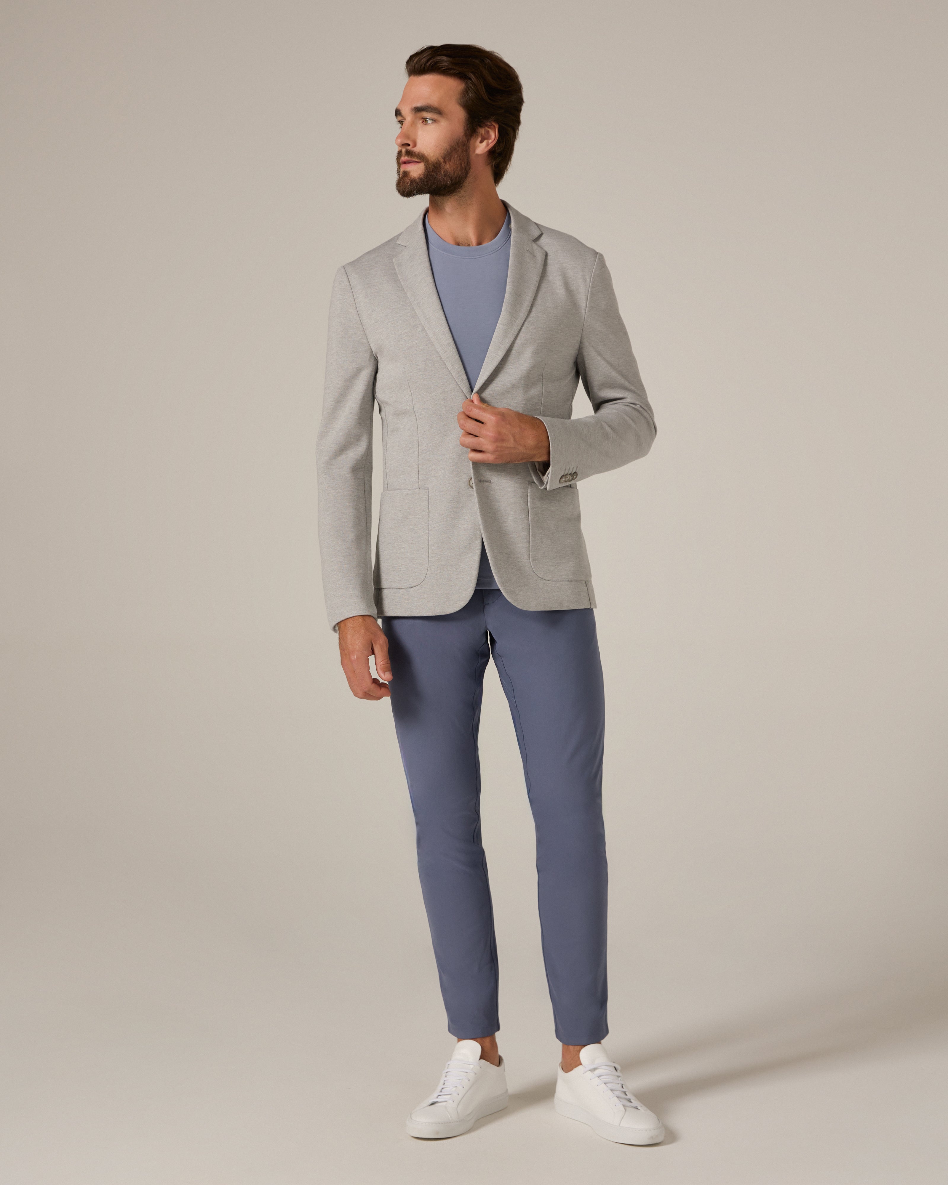 The District Blazer Grey