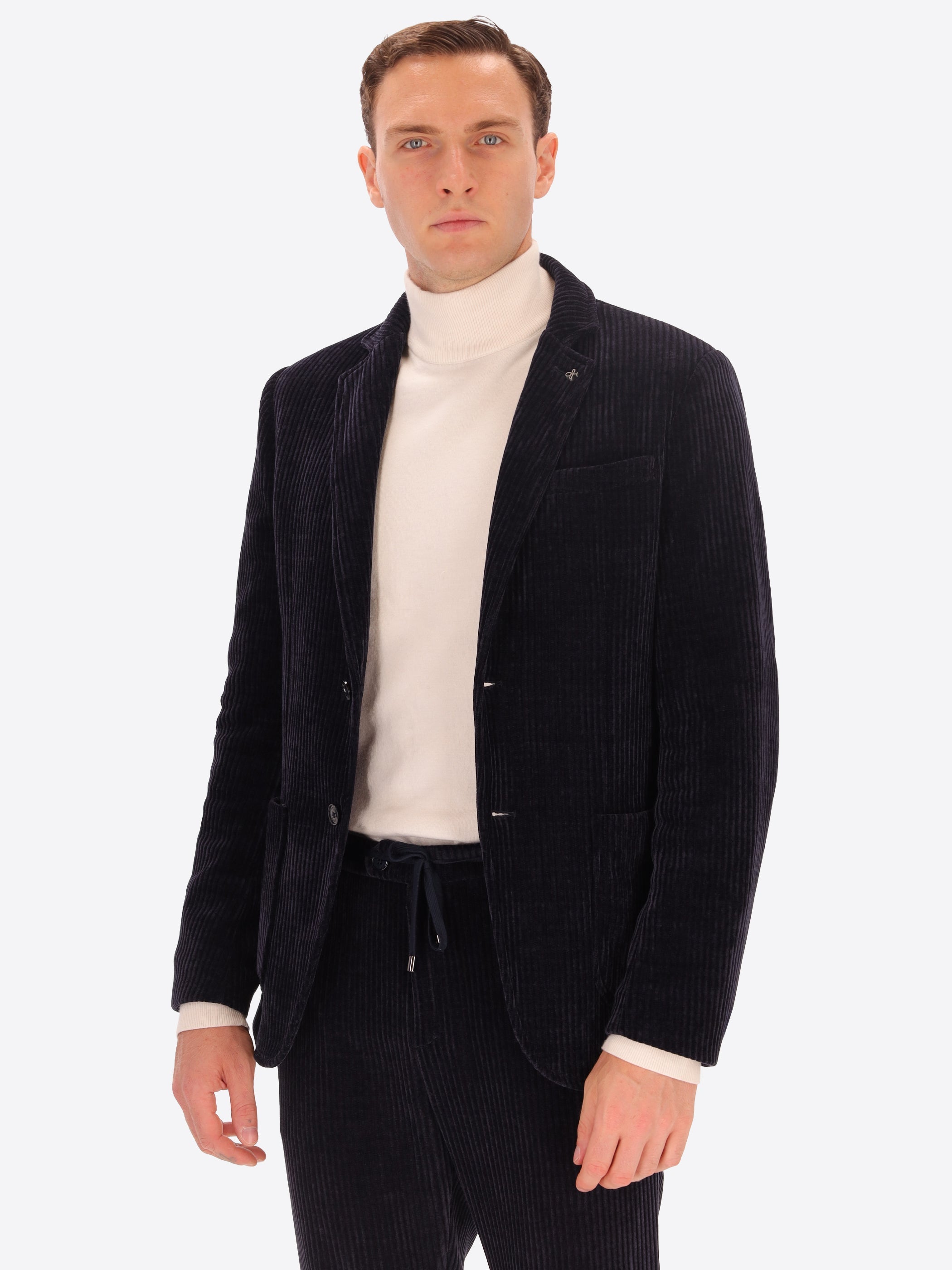 Torino Cord Jacket Navy