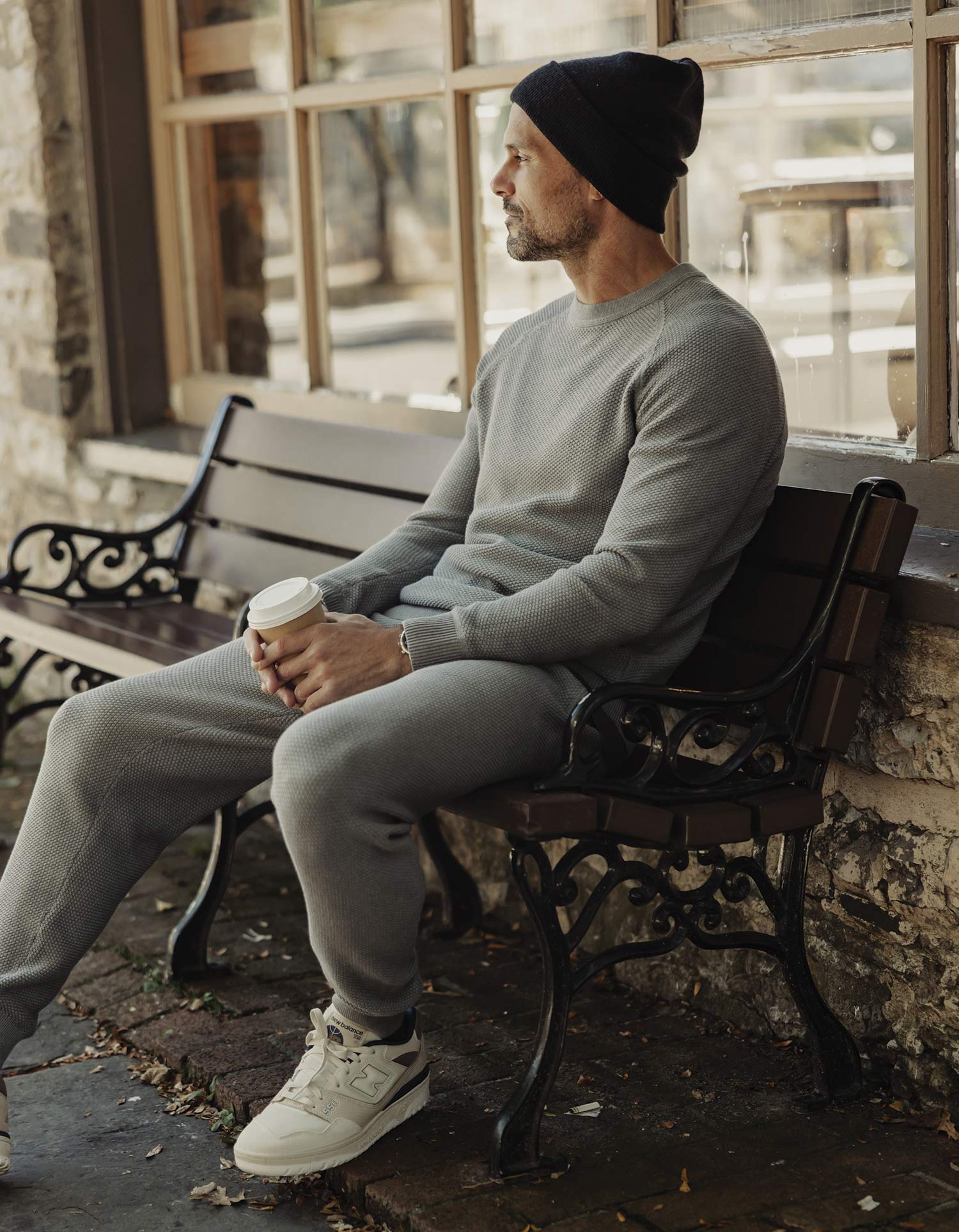 Coolmax Textured Jogger Greystone