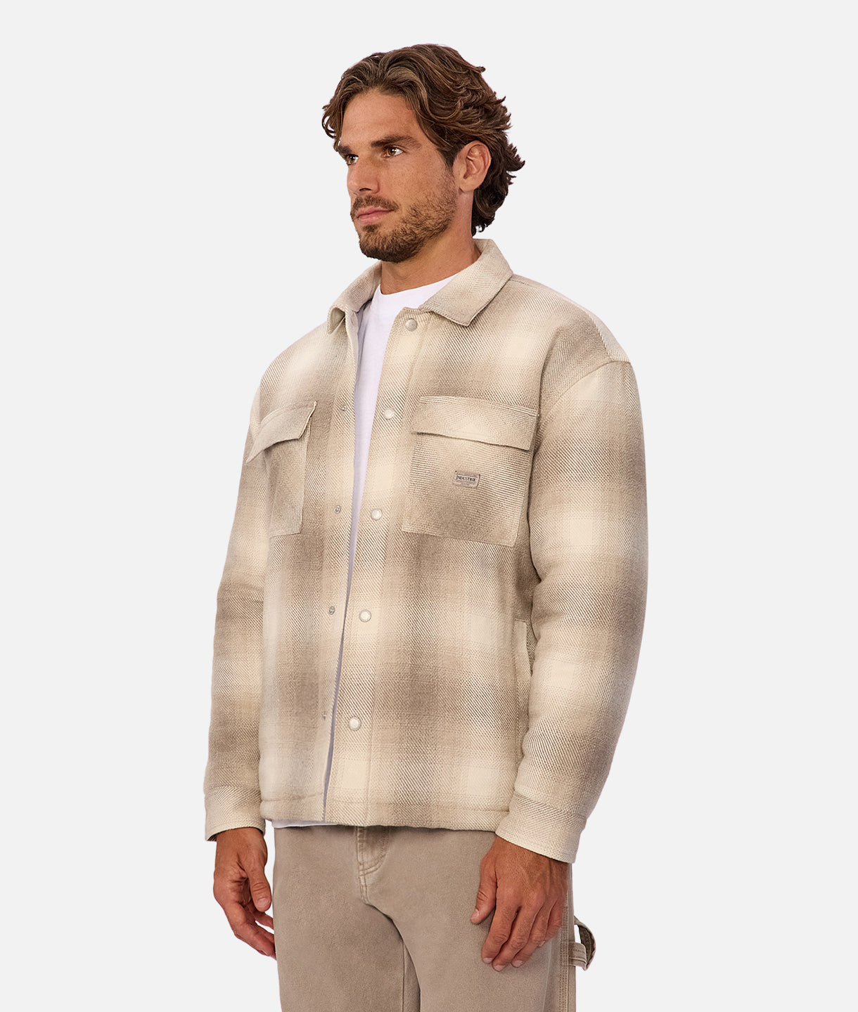 The Highland Jacket Taupe Combo