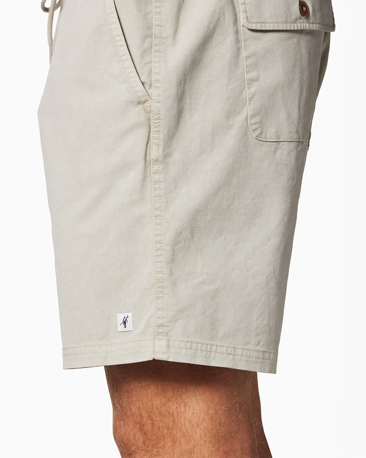 Laidback Chino E-Waist Short Stone