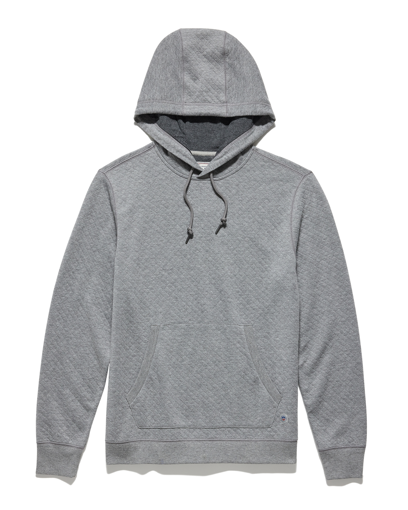 Bradner Quilted Hoodie Grey Heather