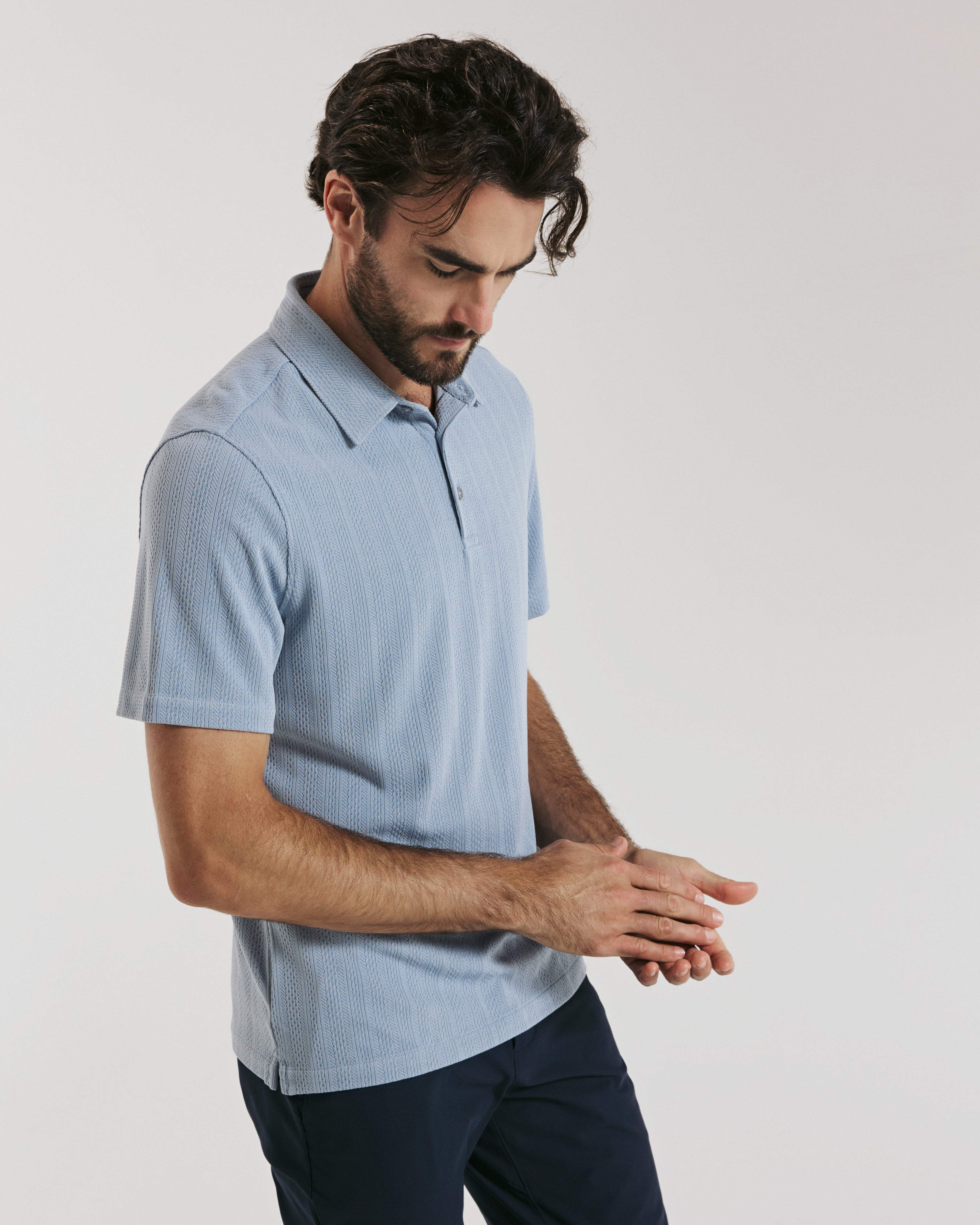 Solaro Polo Dusty Blue